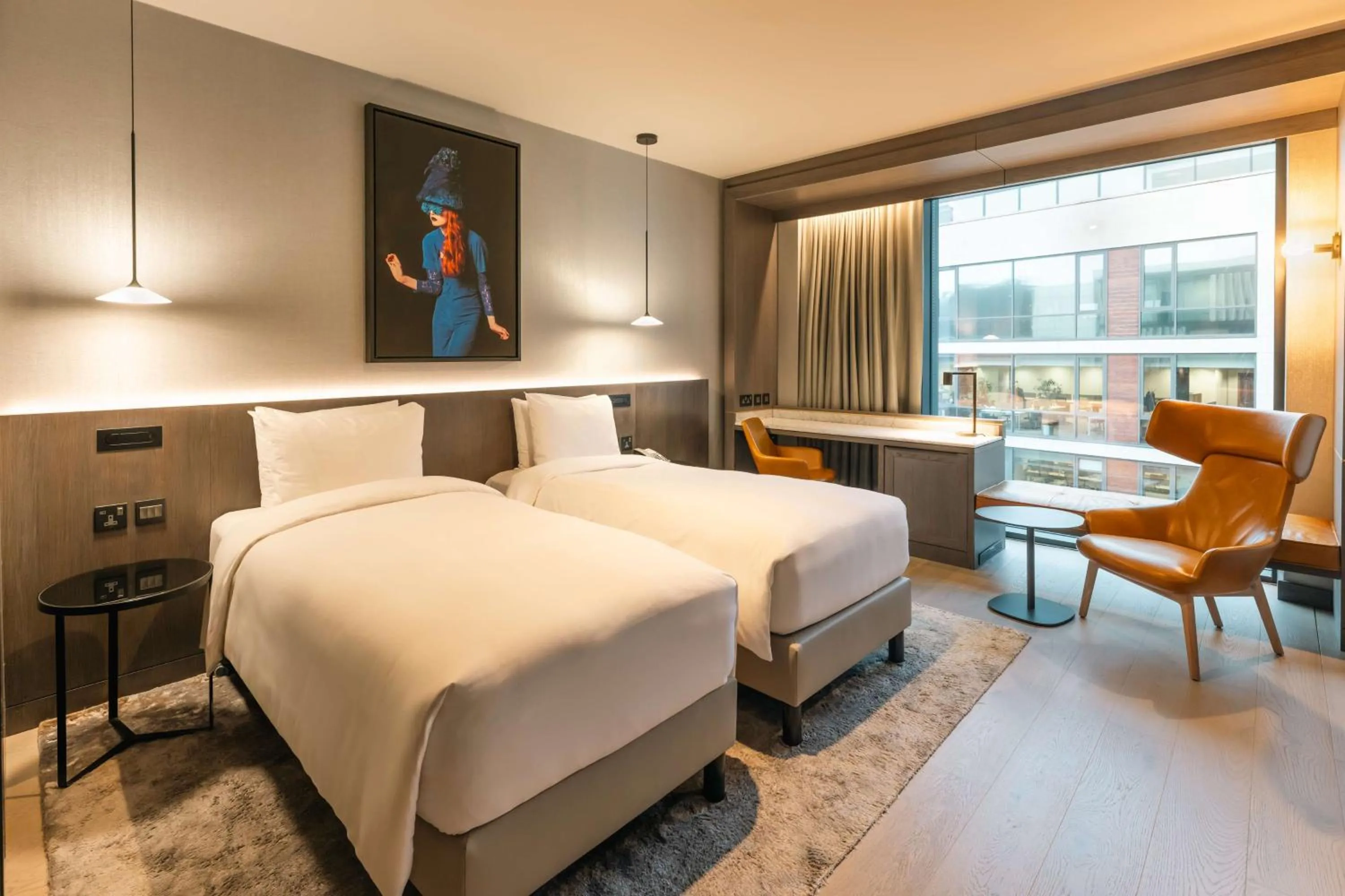 Bedroom, Bed in Radisson Blu Royal Hotel Dublin