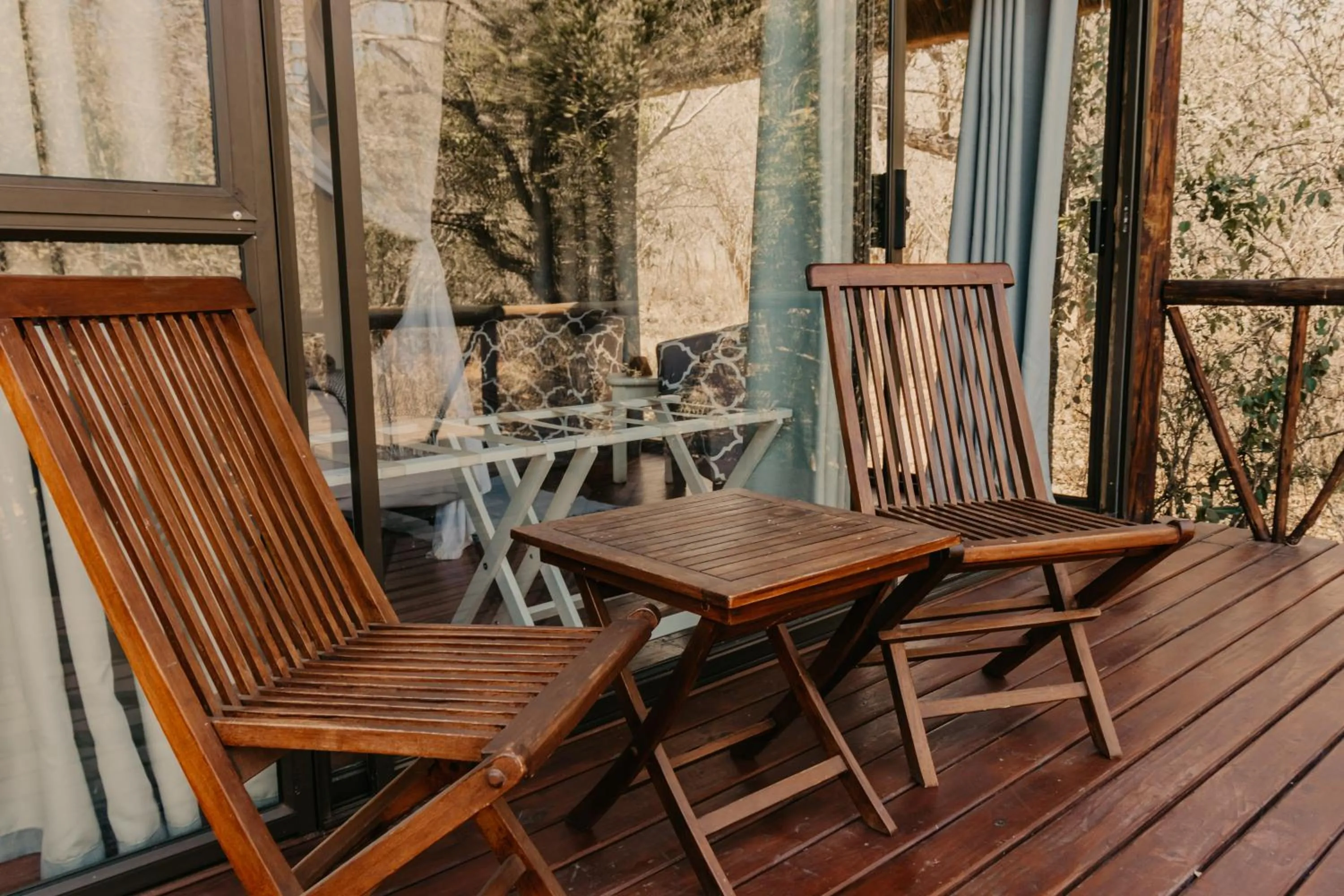 Garden view in Panzi Lodge