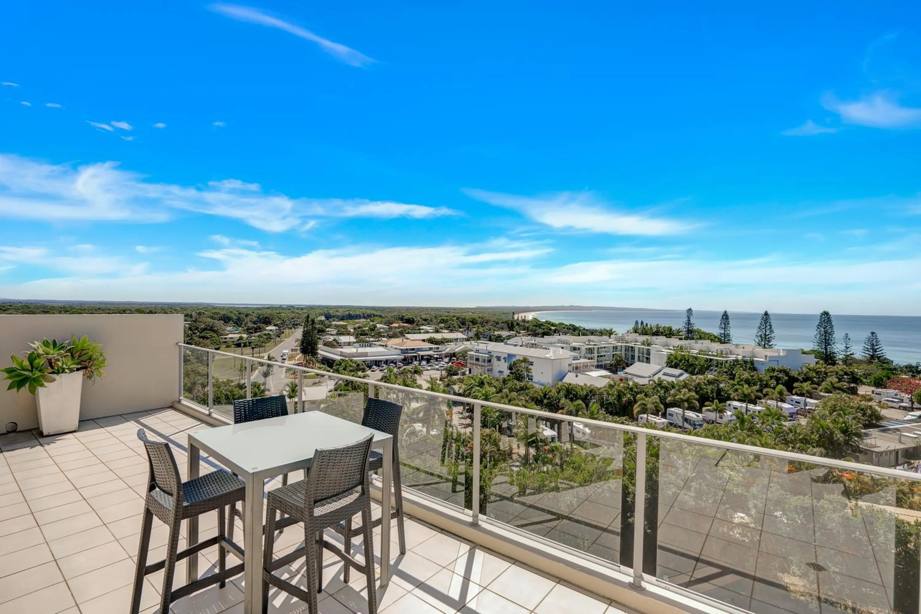 Balcony/Terrace in Rainbow Sea Resort