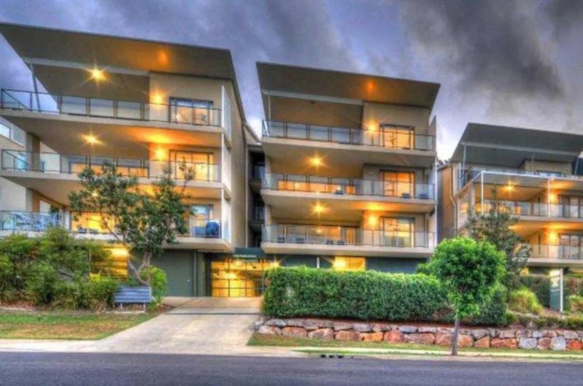 Facade/entrance in Rainbow Sea Resort