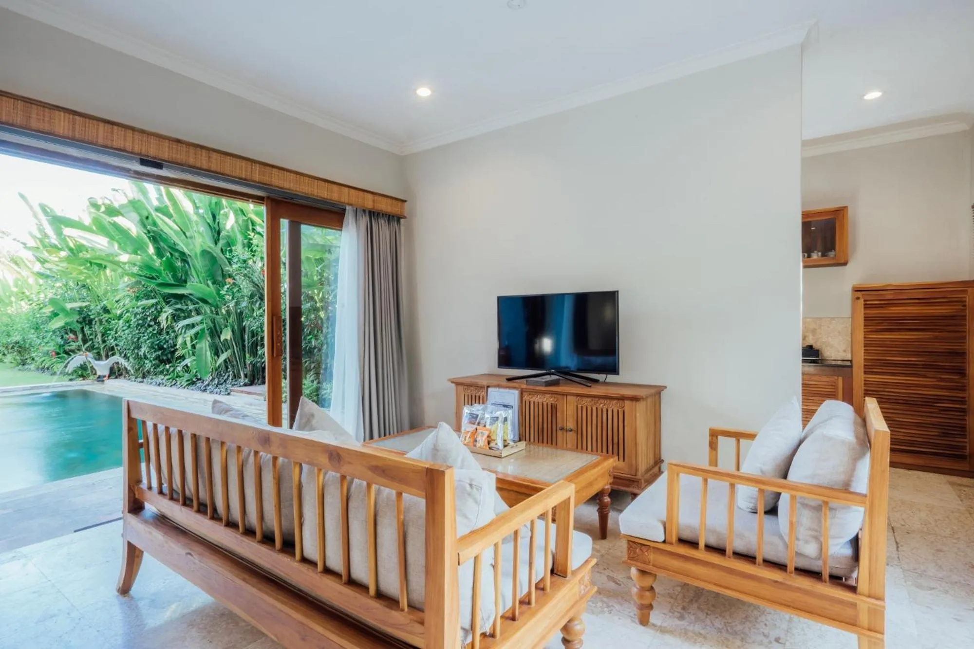 Living room in Desa Swan Villas & SPA, Keramas