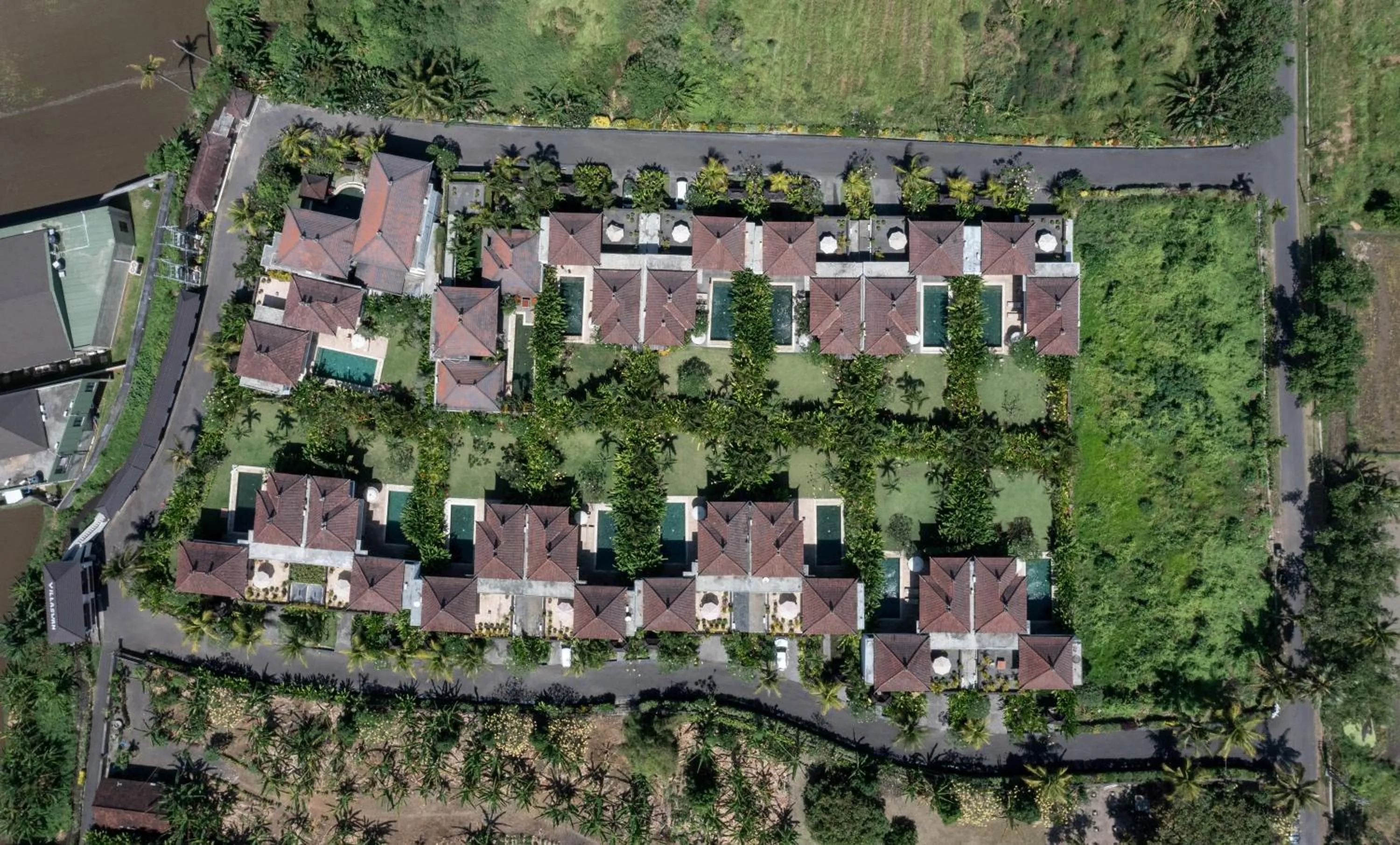 Bird's eye view in Desa Swan Villas & SPA, Keramas