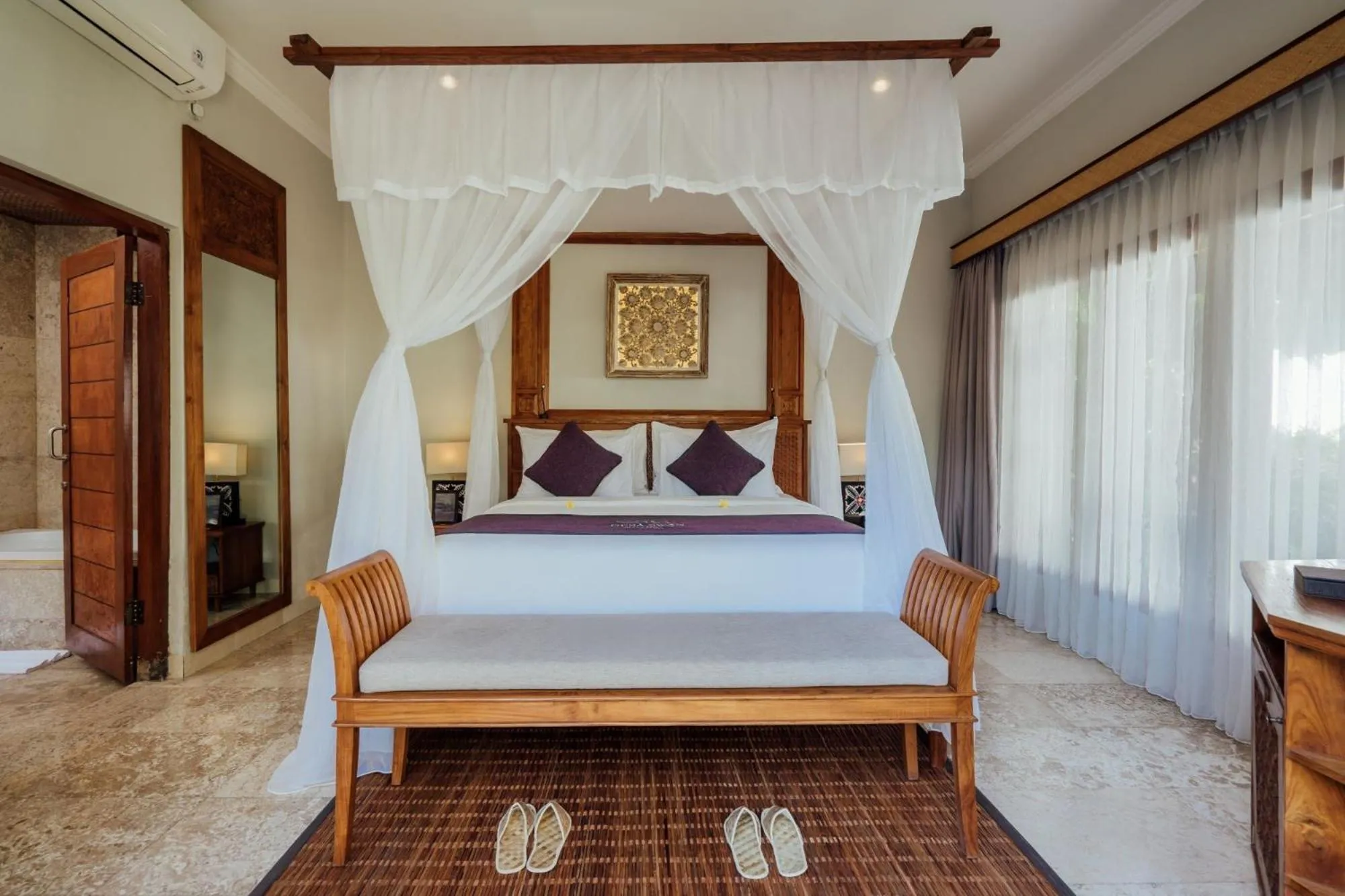 Bedroom, Bed in Desa Swan Villas & SPA, Keramas