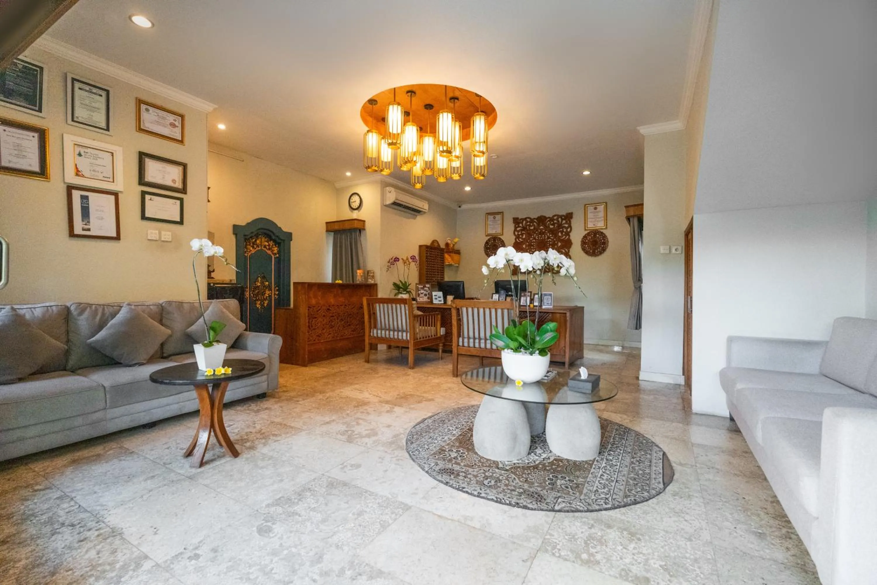 Lobby or reception in Desa Swan Villas & SPA, Keramas