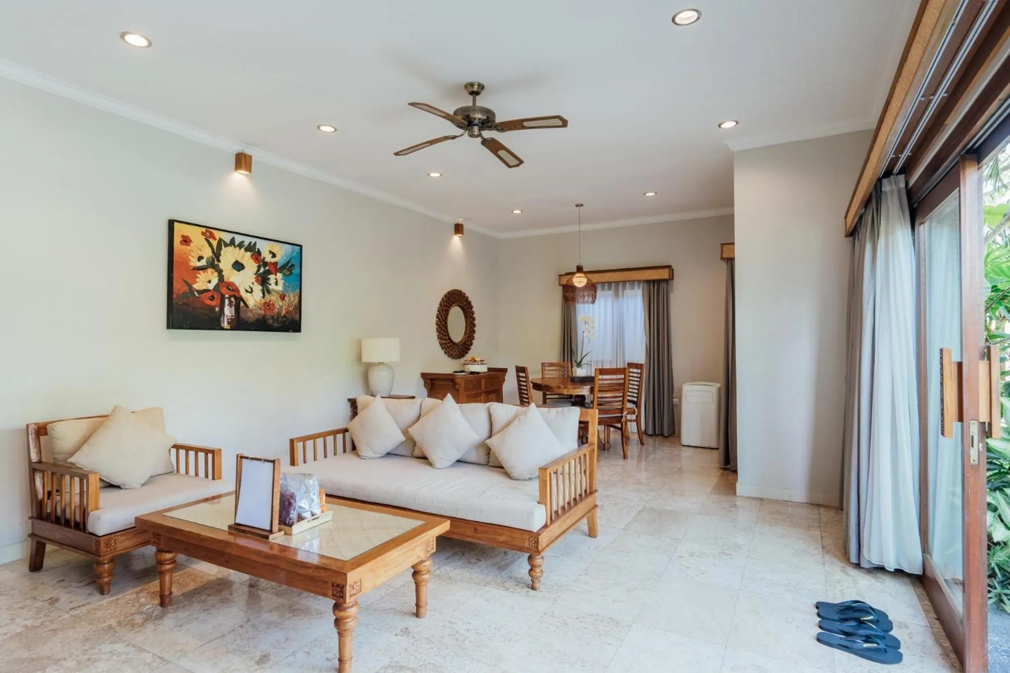 Living room in Desa Swan Villas & SPA, Keramas