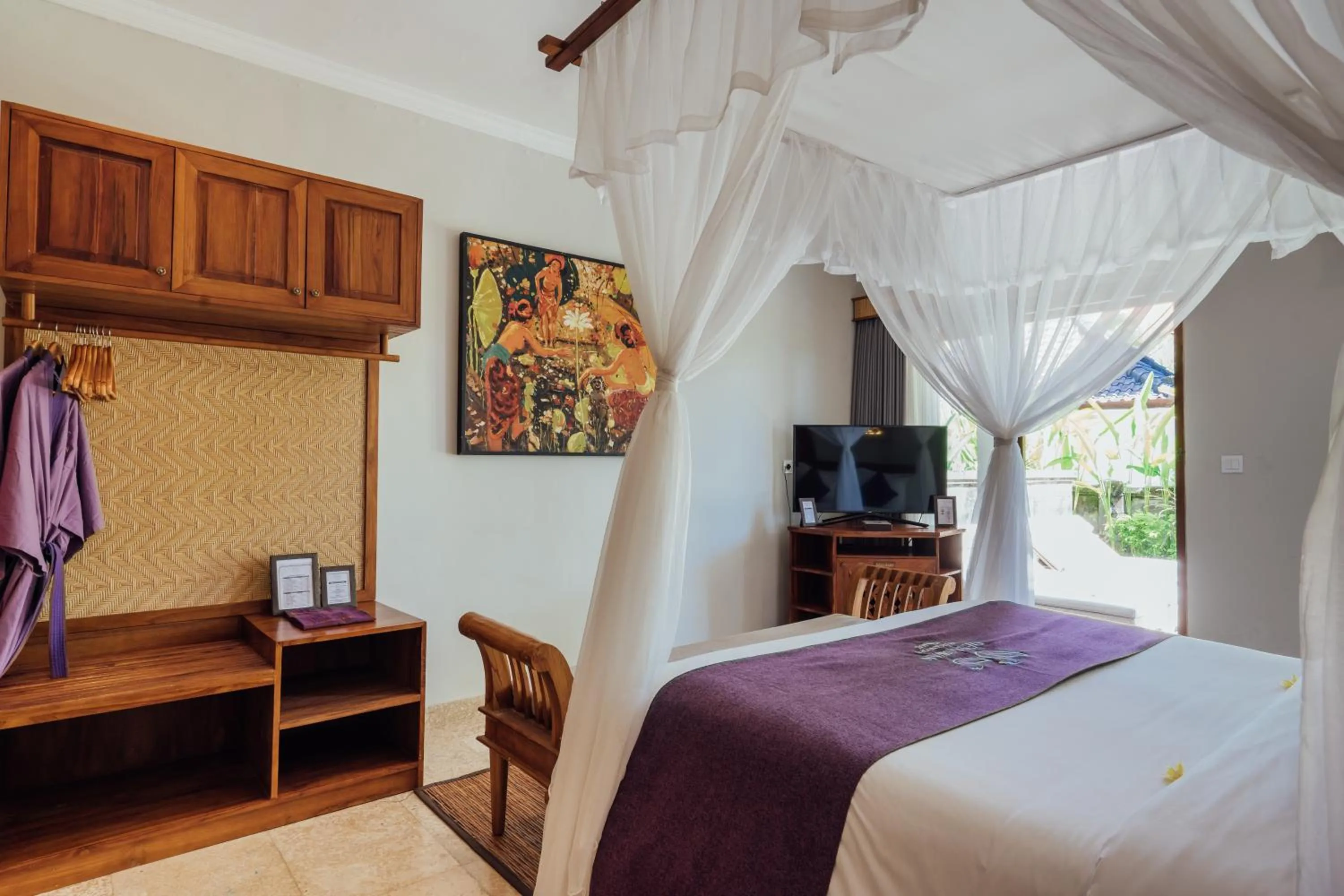 Bedroom, Bed in Desa Swan Villas & SPA, Keramas