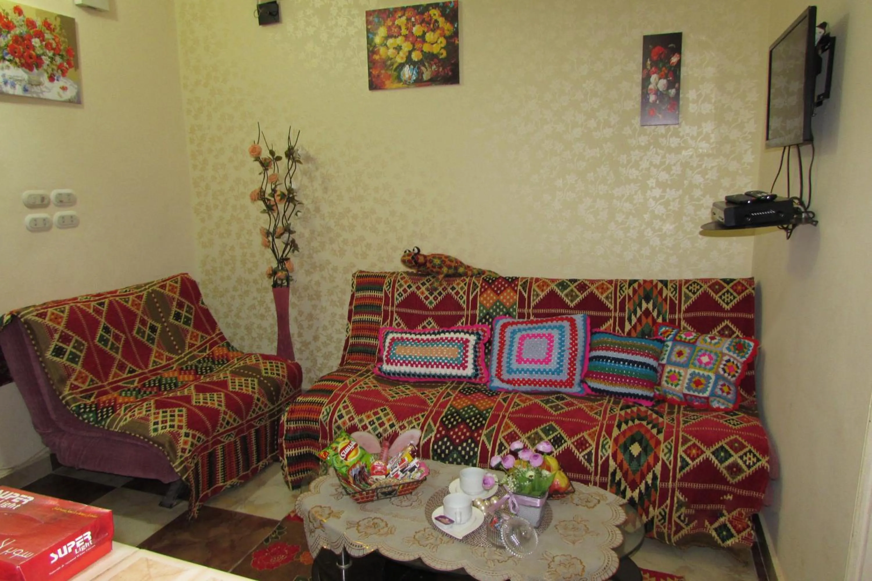 TV and multimedia in Apartments Oriental Chalet RedSeaLine