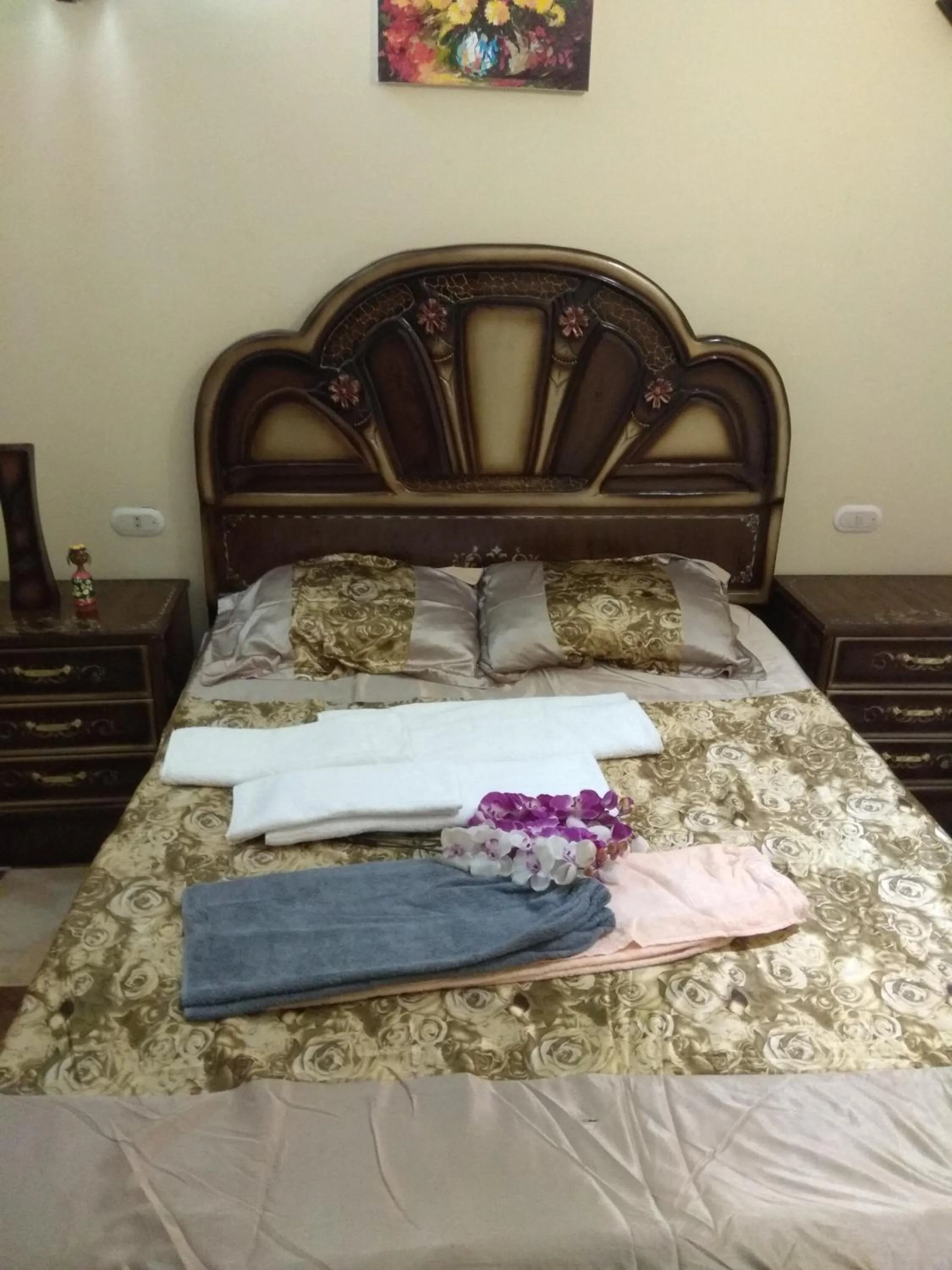 Bed in Apartments Oriental Chalet RedSeaLine
