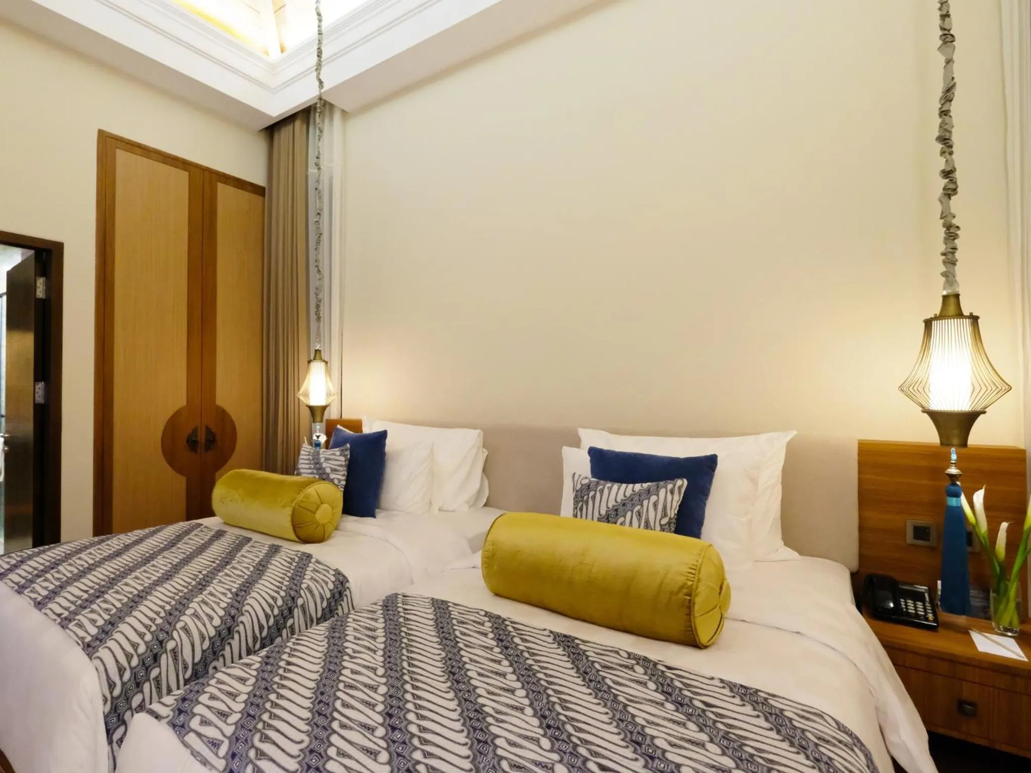 Bedroom, Bed in The Singhasari Resort Batu