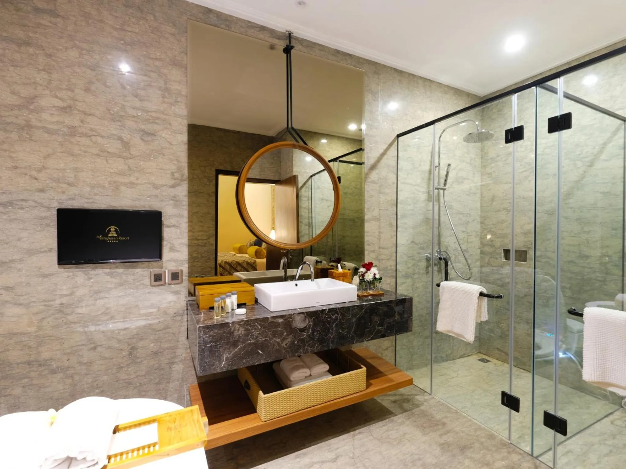 Bathroom in The Singhasari Resort Batu