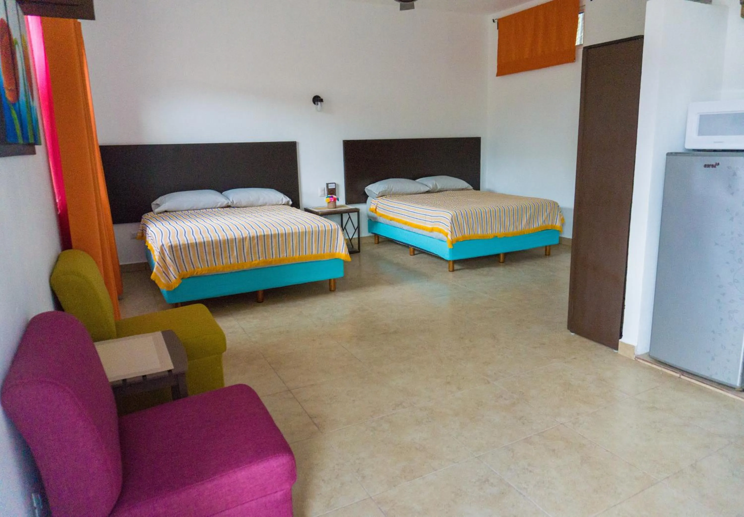 Bed in Hacienda bambú