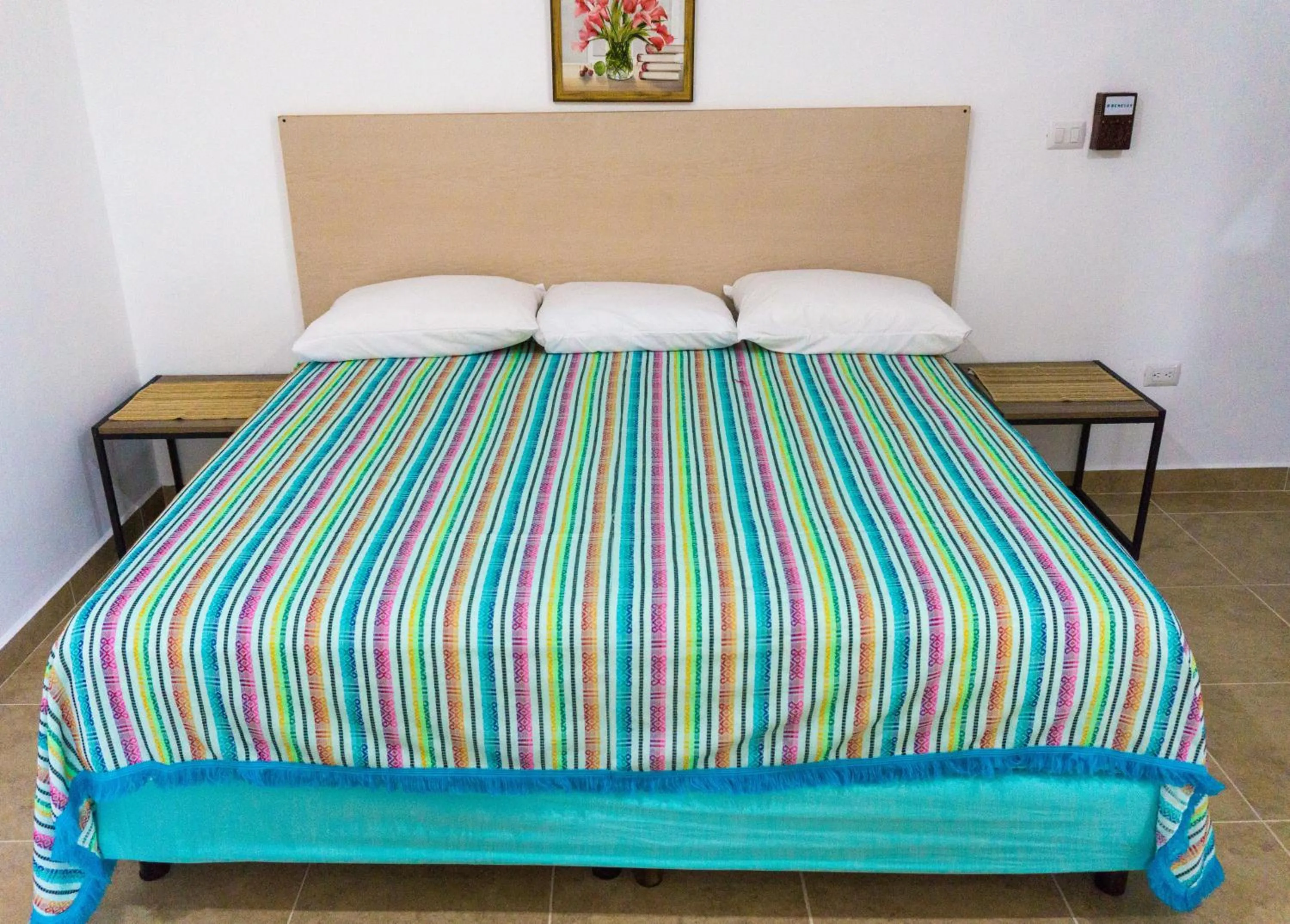 Bed in Hacienda bambú