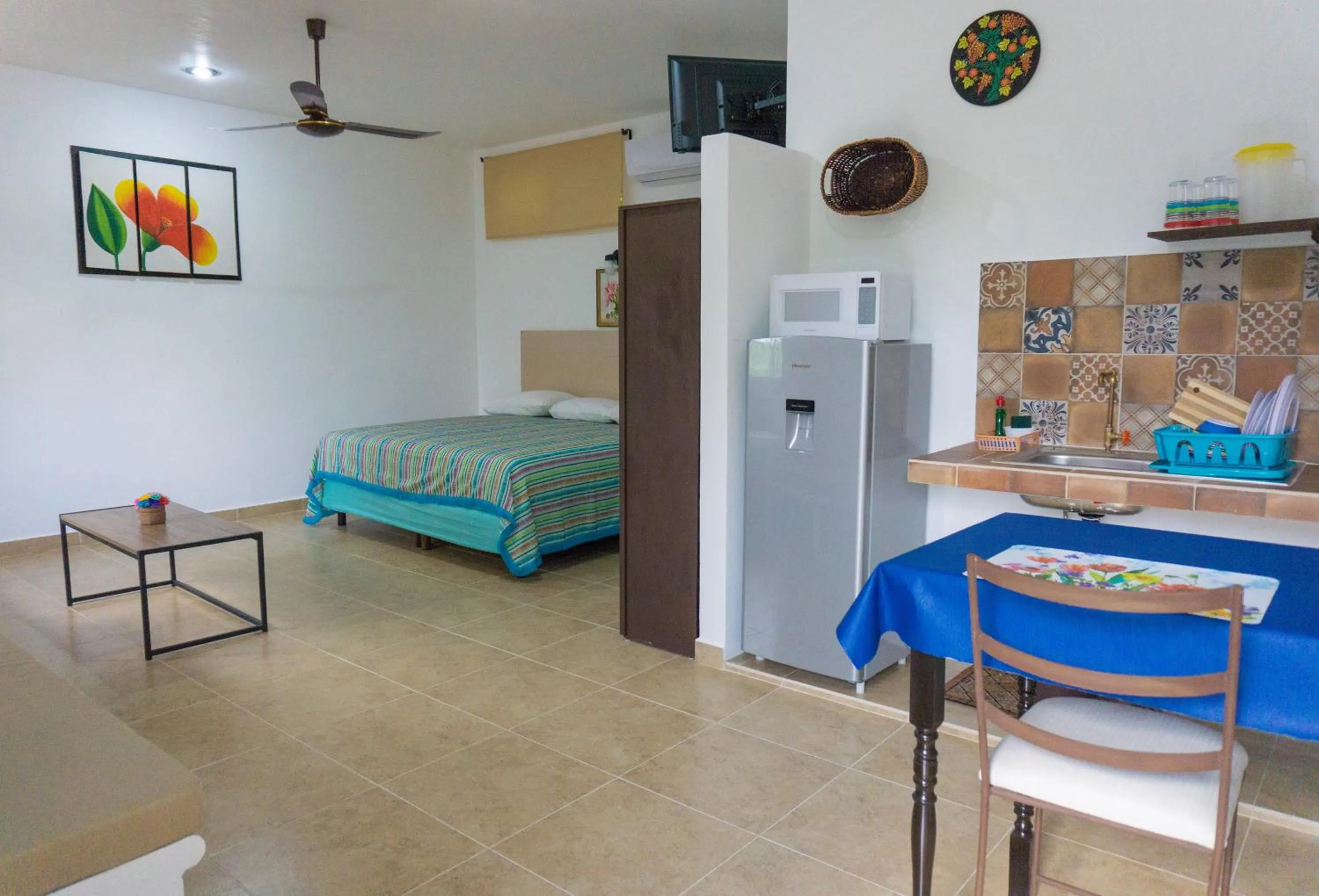 Bed in Hacienda bambú