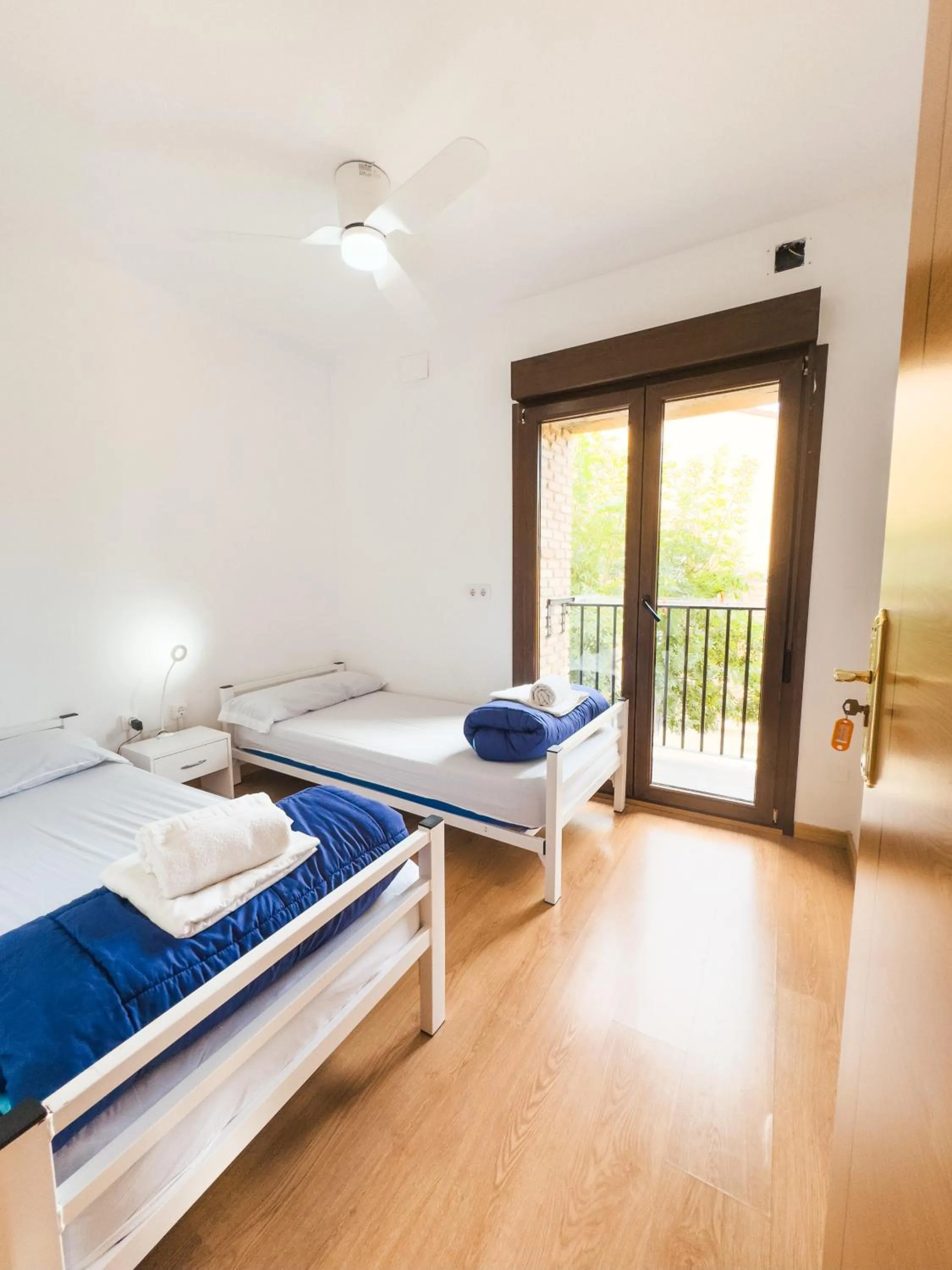 Bed in Albergue Estrella Guia