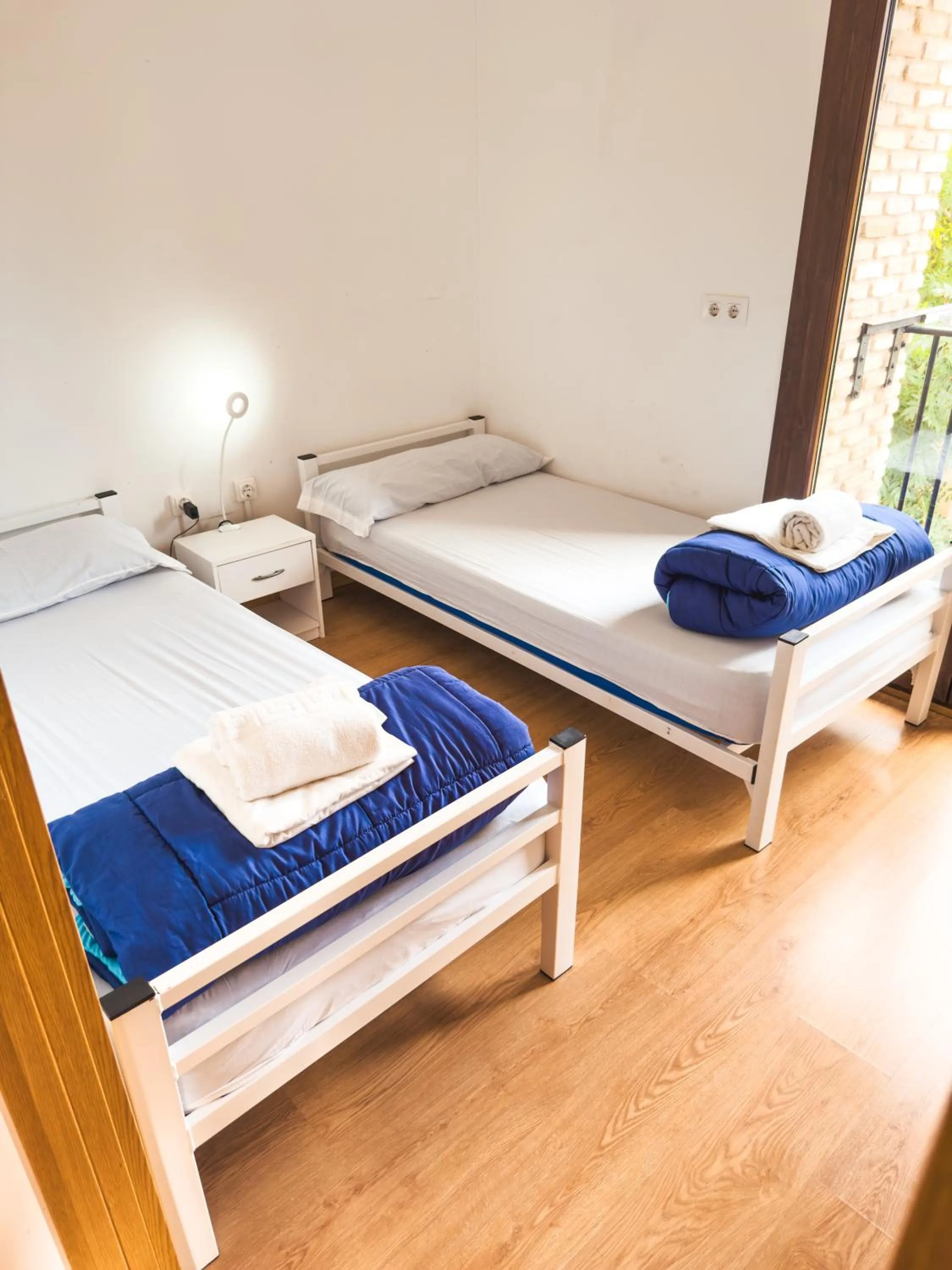 Bed in Albergue Estrella Guia