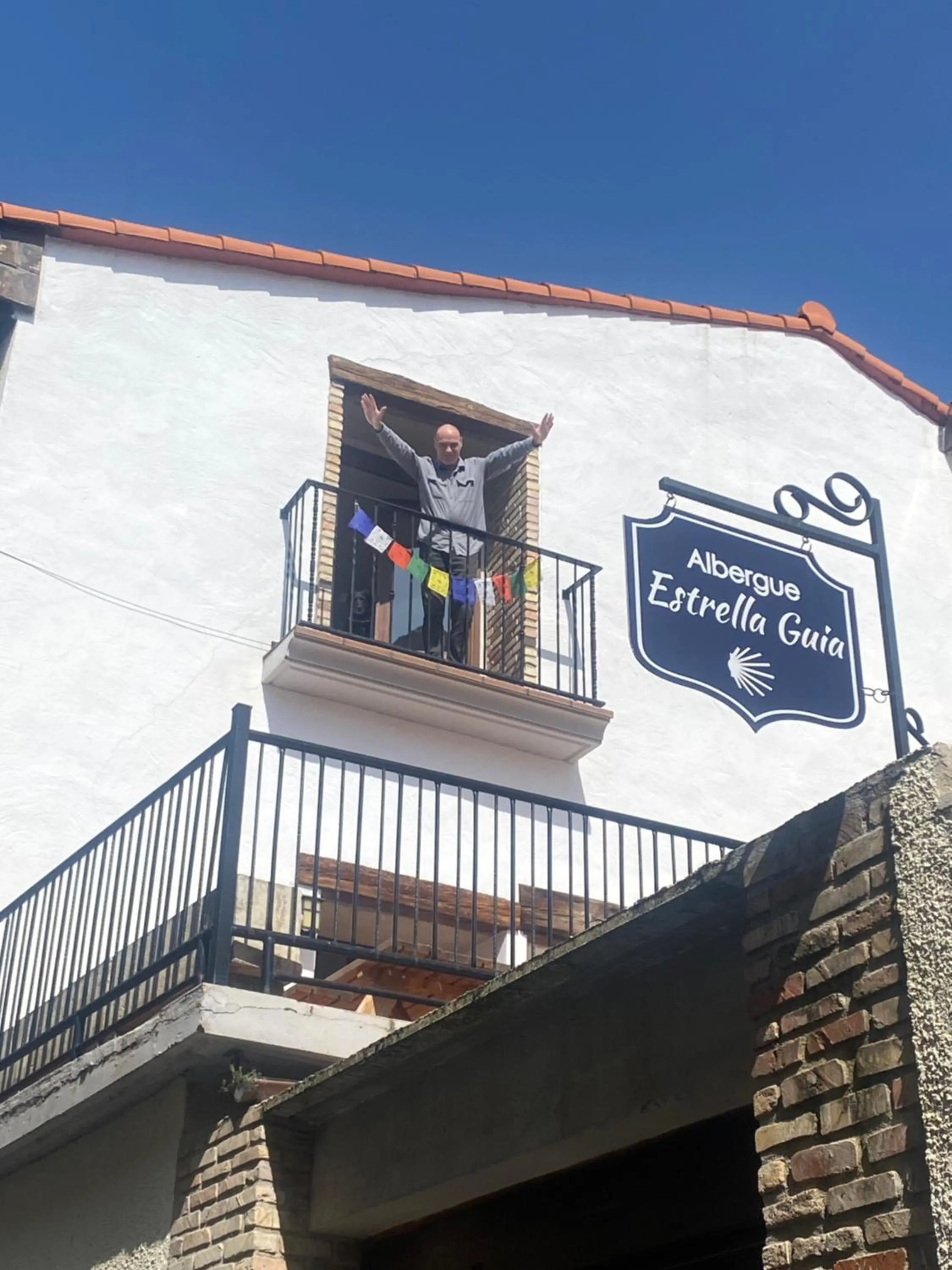 Property building in Albergue Estrella Guia