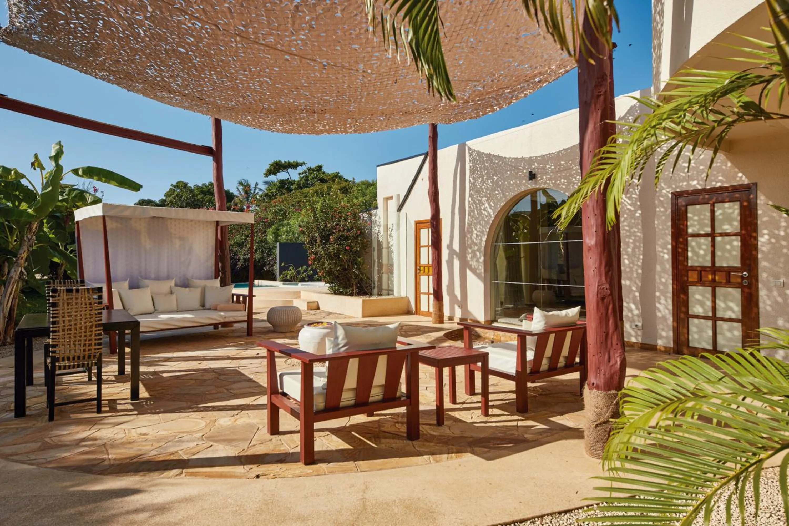 Patio in Riu Palace Zanzibar - All Inclusive