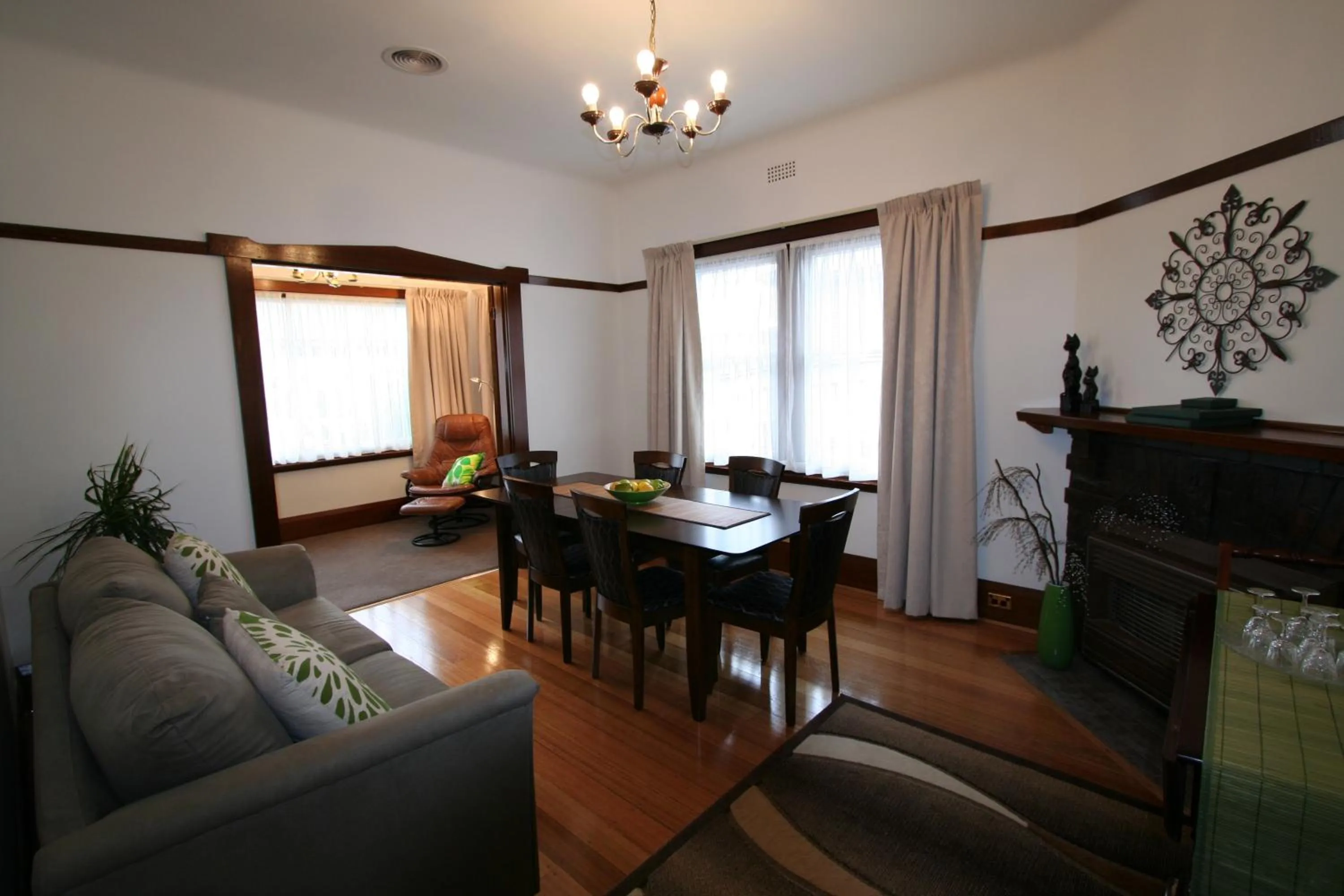 Dining area in Moonah Central Apartments