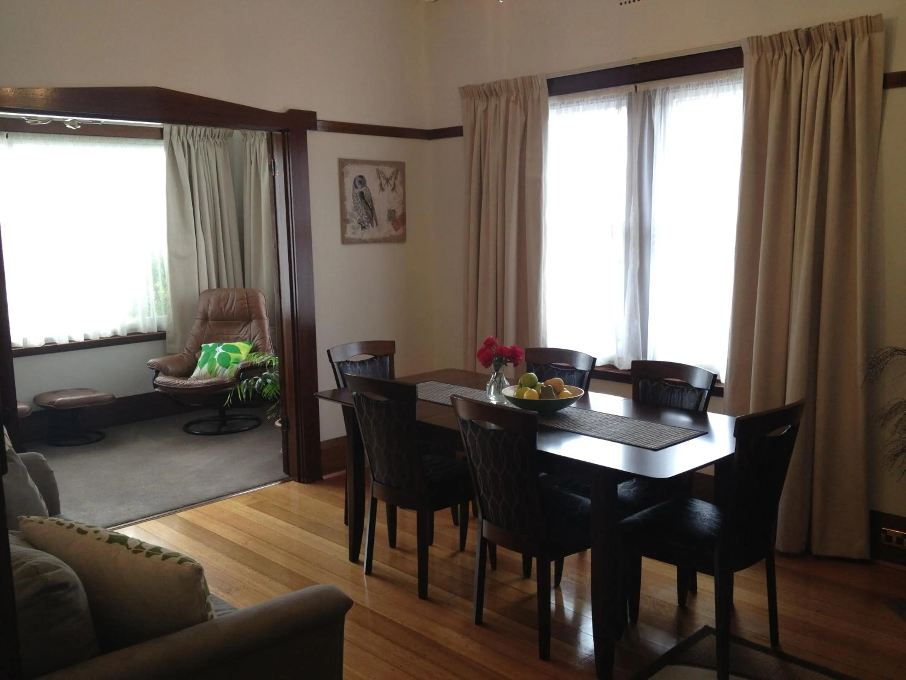 Dining area in Moonah Central Apartments