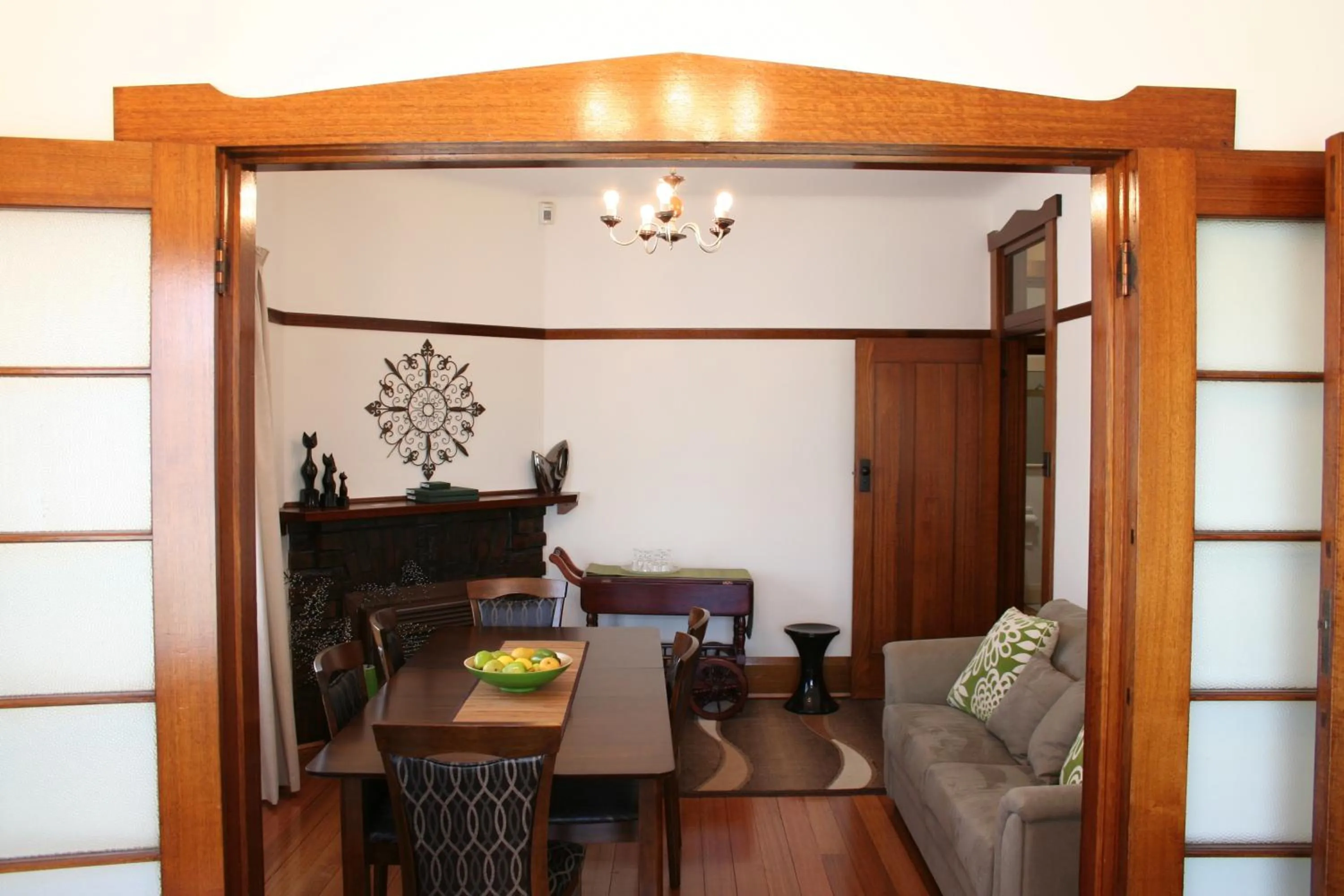 Dining area in Moonah Central Apartments