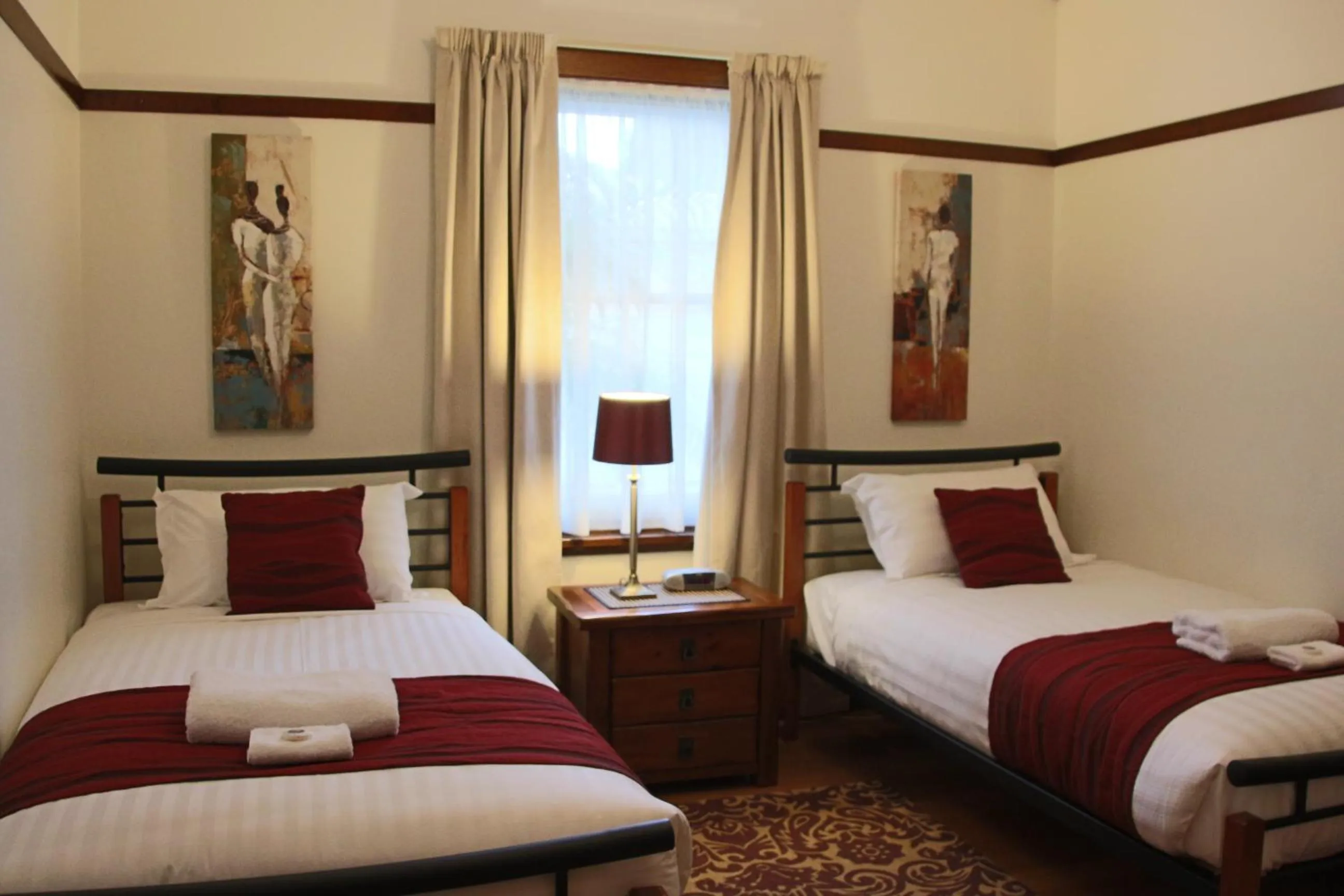 Bedroom, Bed in Moonah Central Apartments