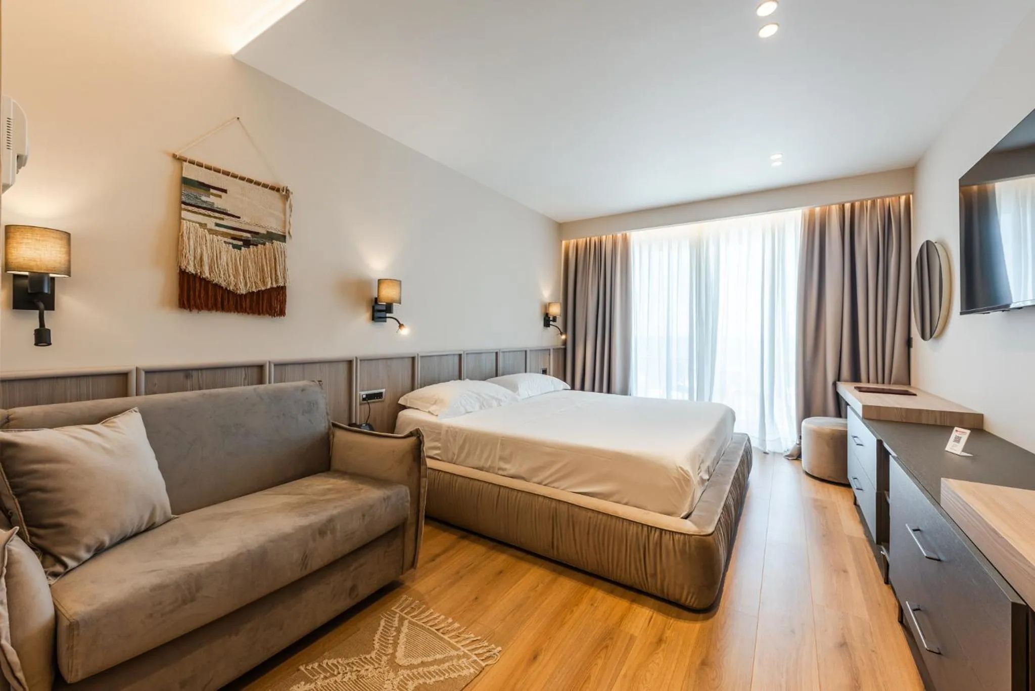 Bed in Aragosta Hotel