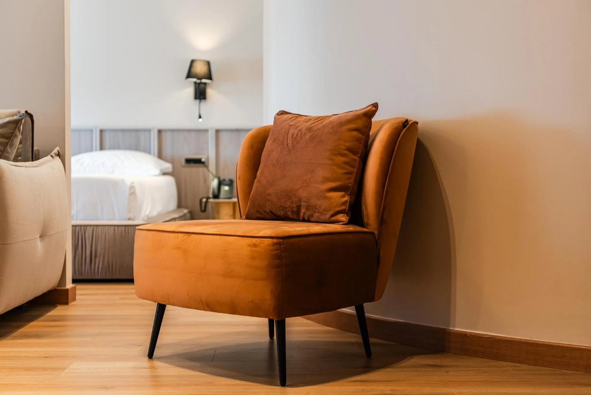 Bed in Aragosta Hotel