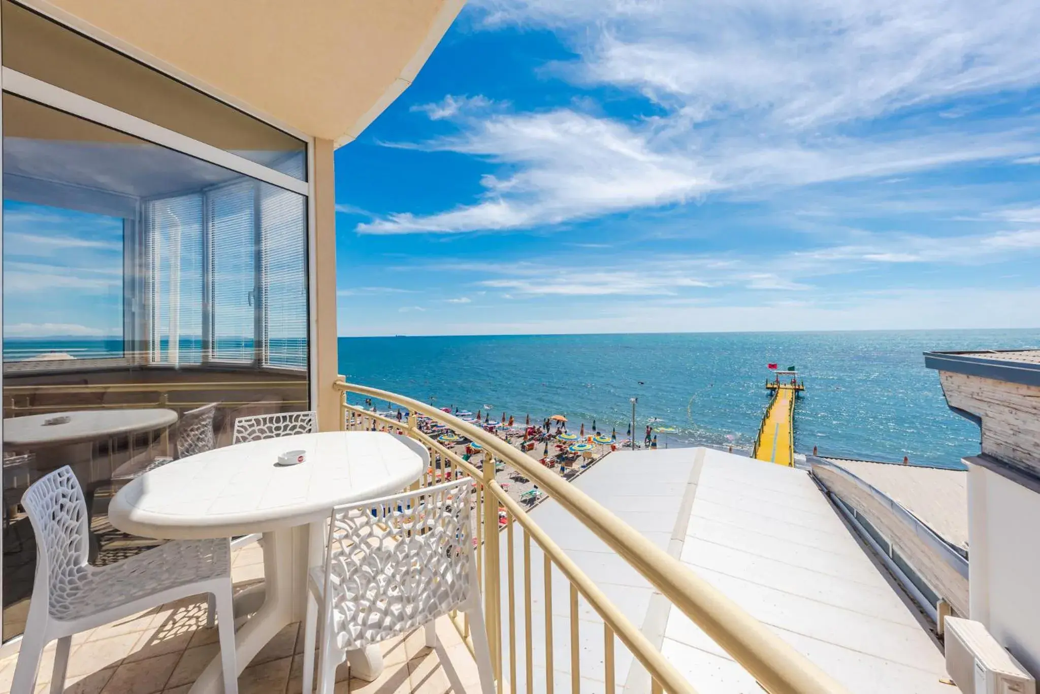 Double Room with Sea View in Aragosta Hotel Double Room with Sea View in Aragosta Hotel