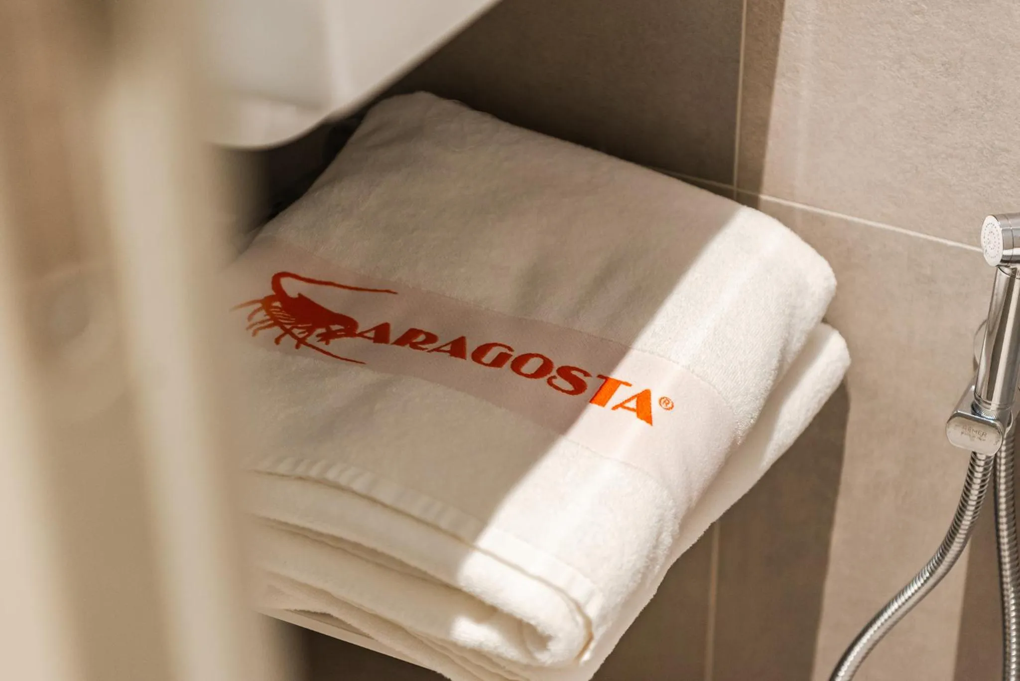 Property logo or sign, Bed in Aragosta Hotel