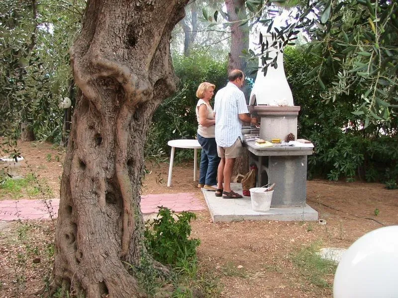 BBQ facilities in Residence Alba