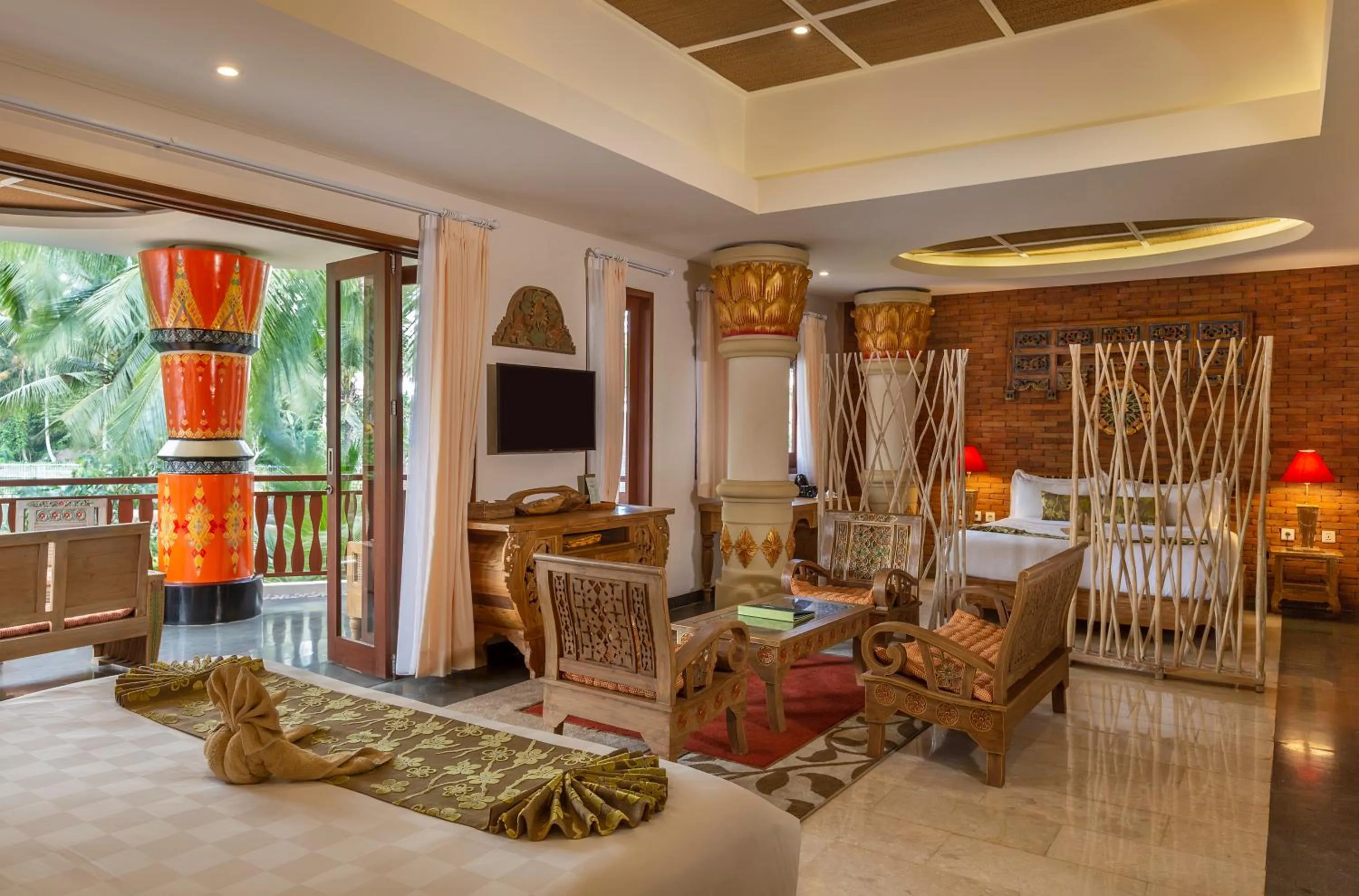Bedroom in Green Field Resort Ubud