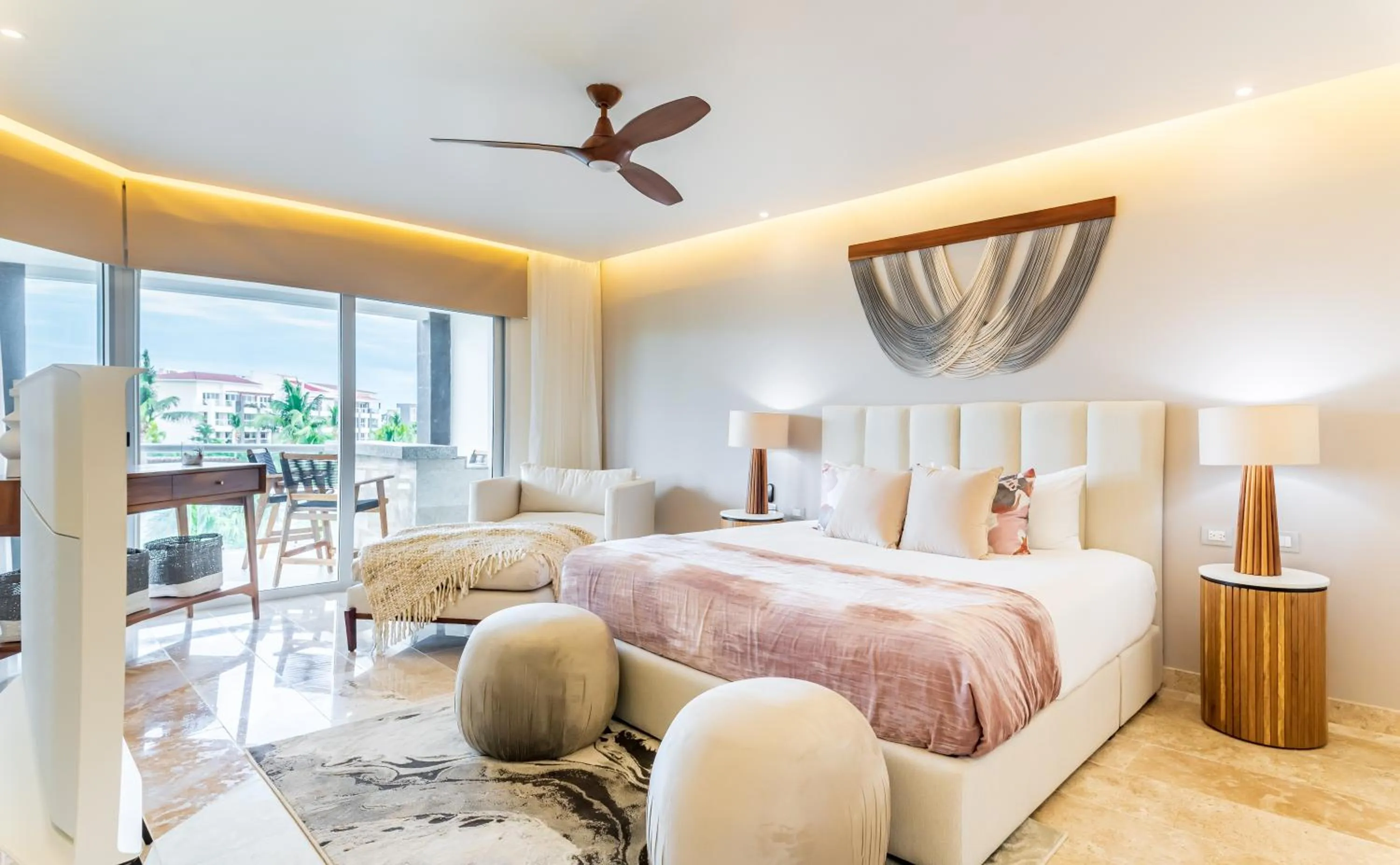 Bed in Mareazul Beach Front Condos At playa del Carmen