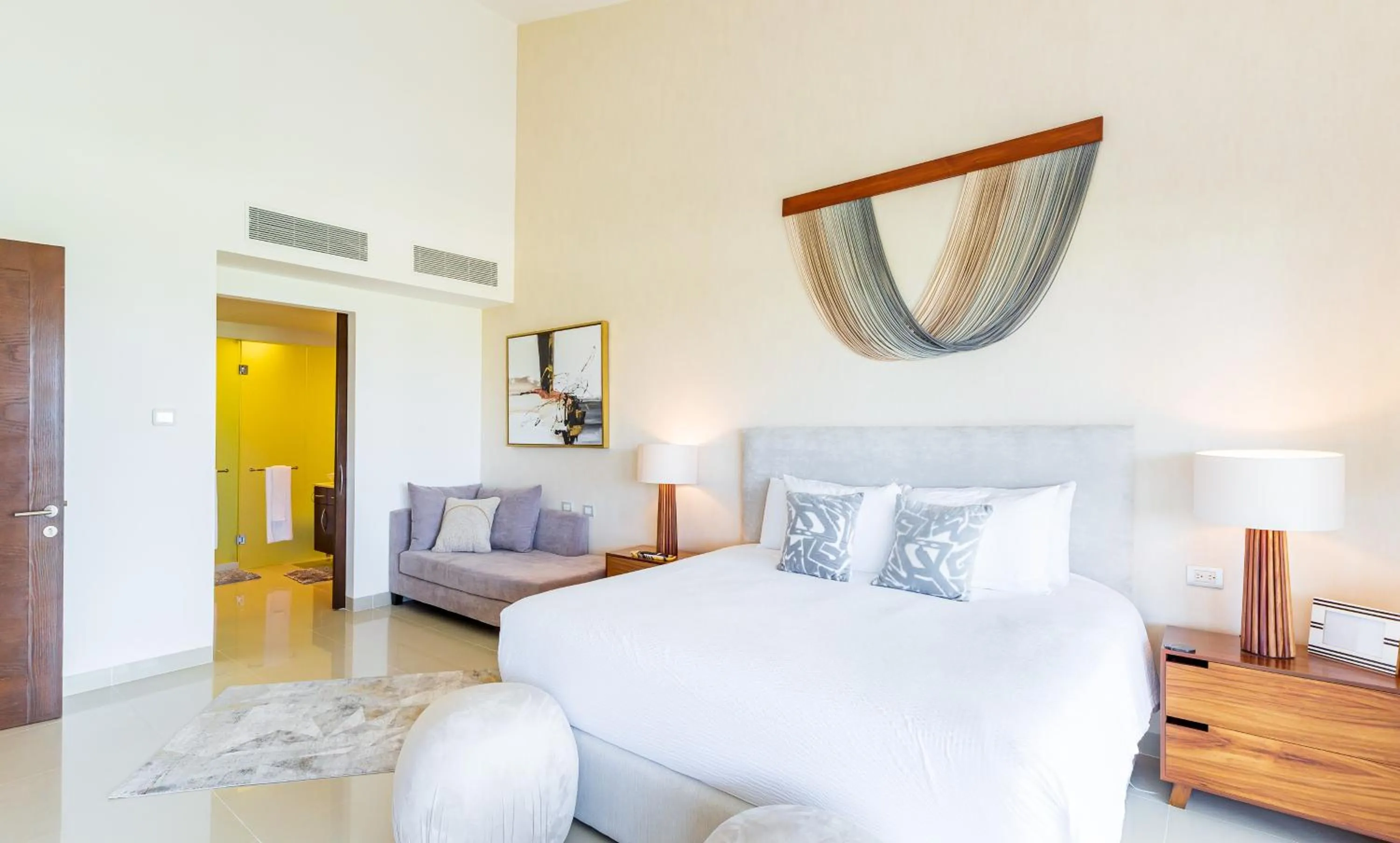 Bed in Mareazul Beach Front Condos At playa del Carmen