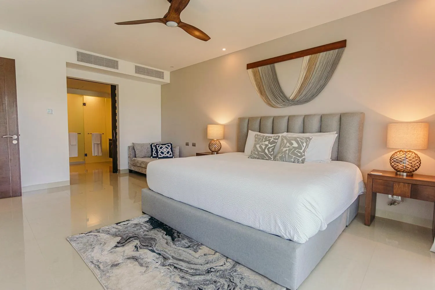 Bed in Mareazul Beach Front Condos At playa del Carmen