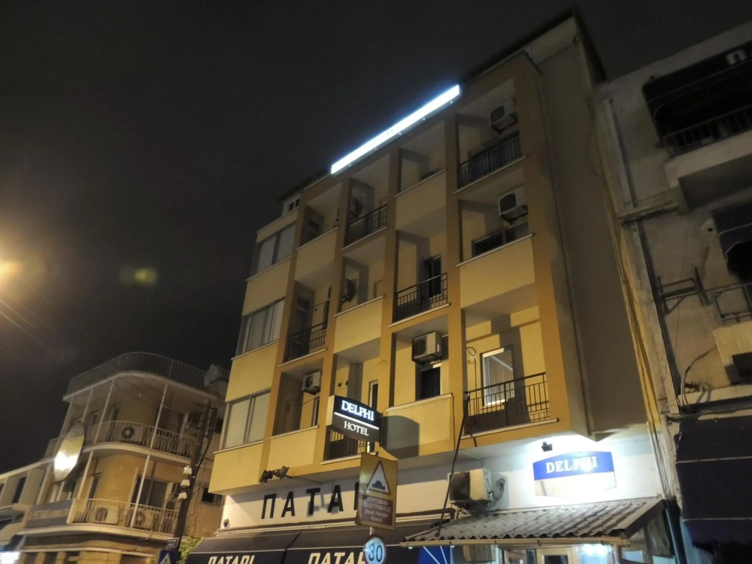 Facade/entrance in Delphi Hotel