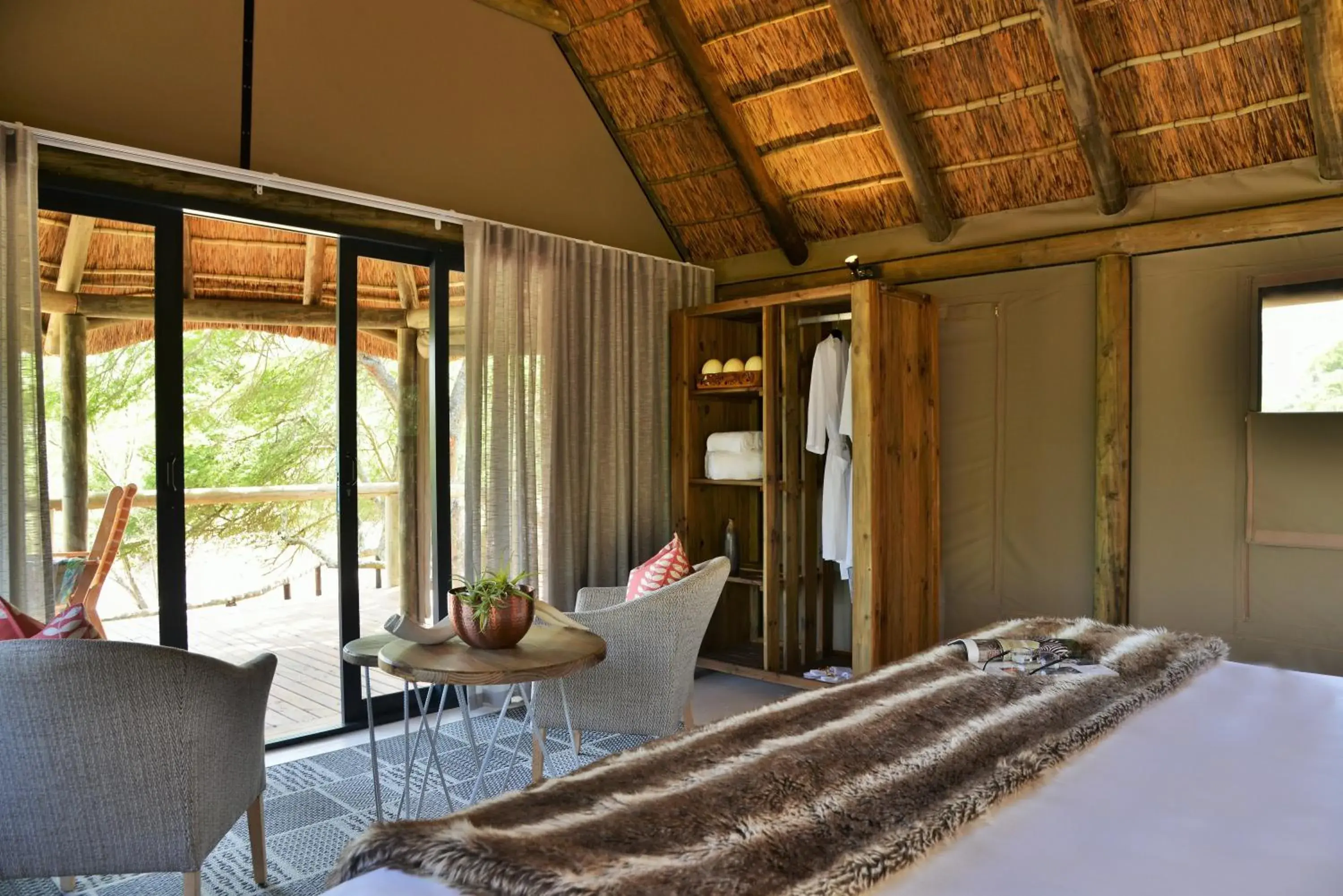 Luxury Tent in Garden Route Safari Camp Luxury Tent in Garden Route Safari Camp