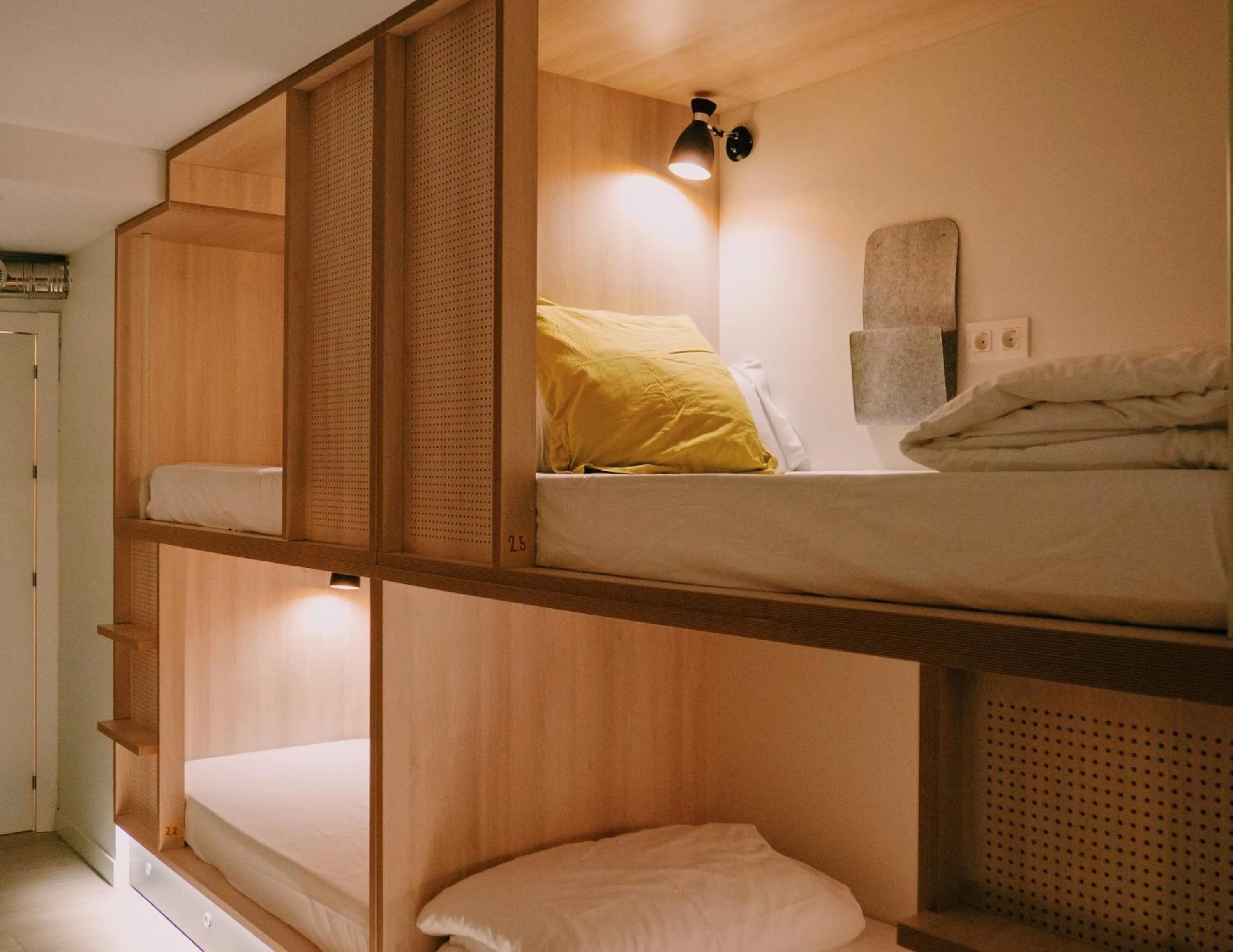 Decorative detail in Blai Blai Hostel