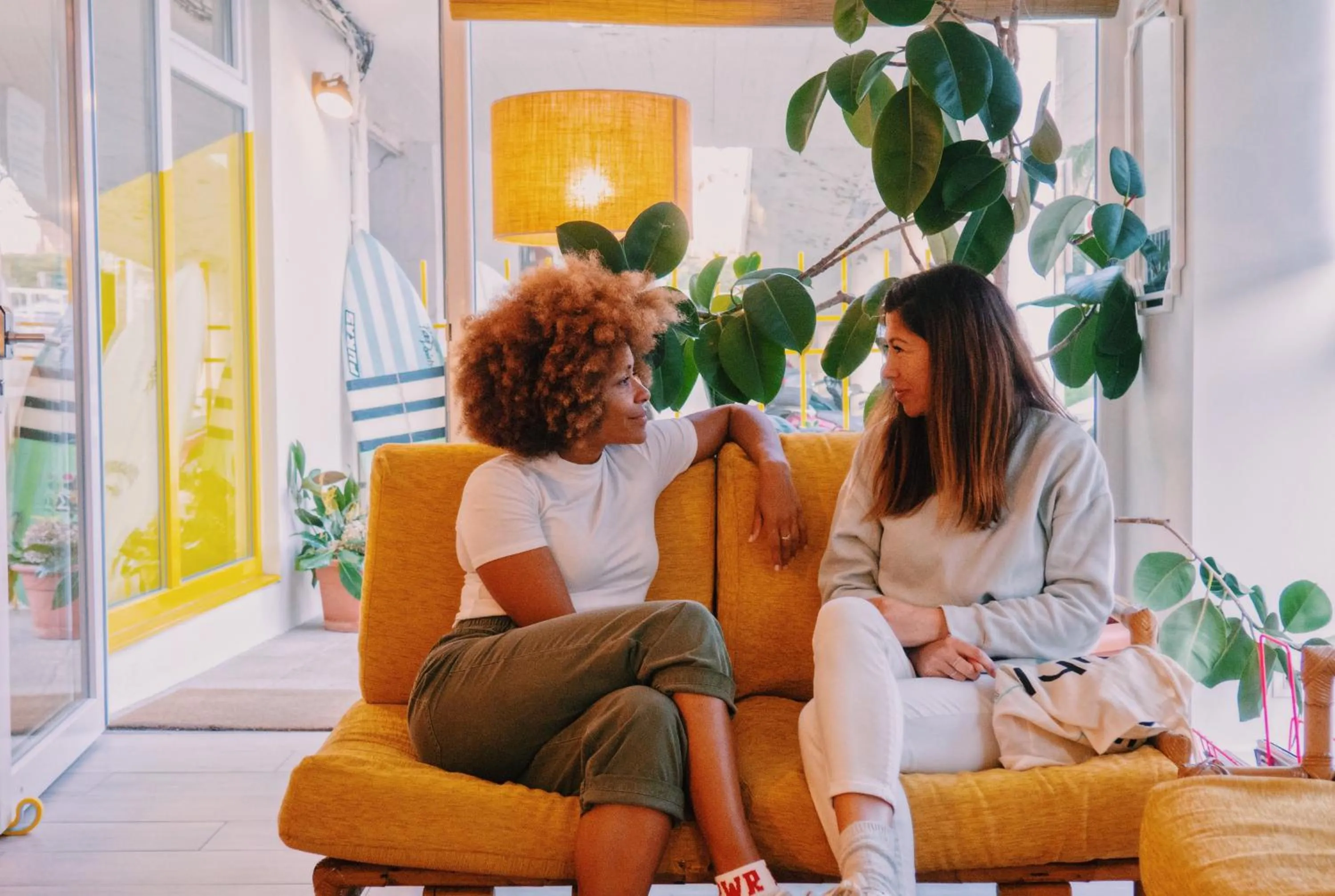 Communal lounge/ TV room in Blai Blai Hostel