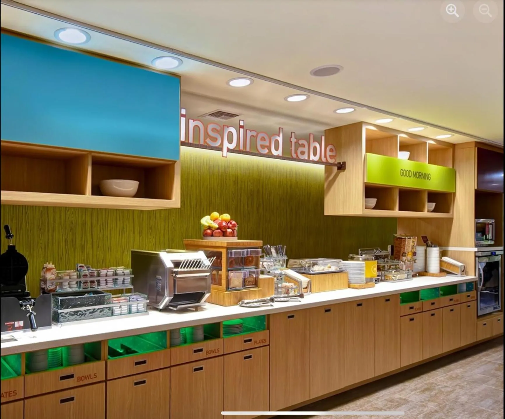 Breakfast in Home2 Suites By Hilton Newark Airport