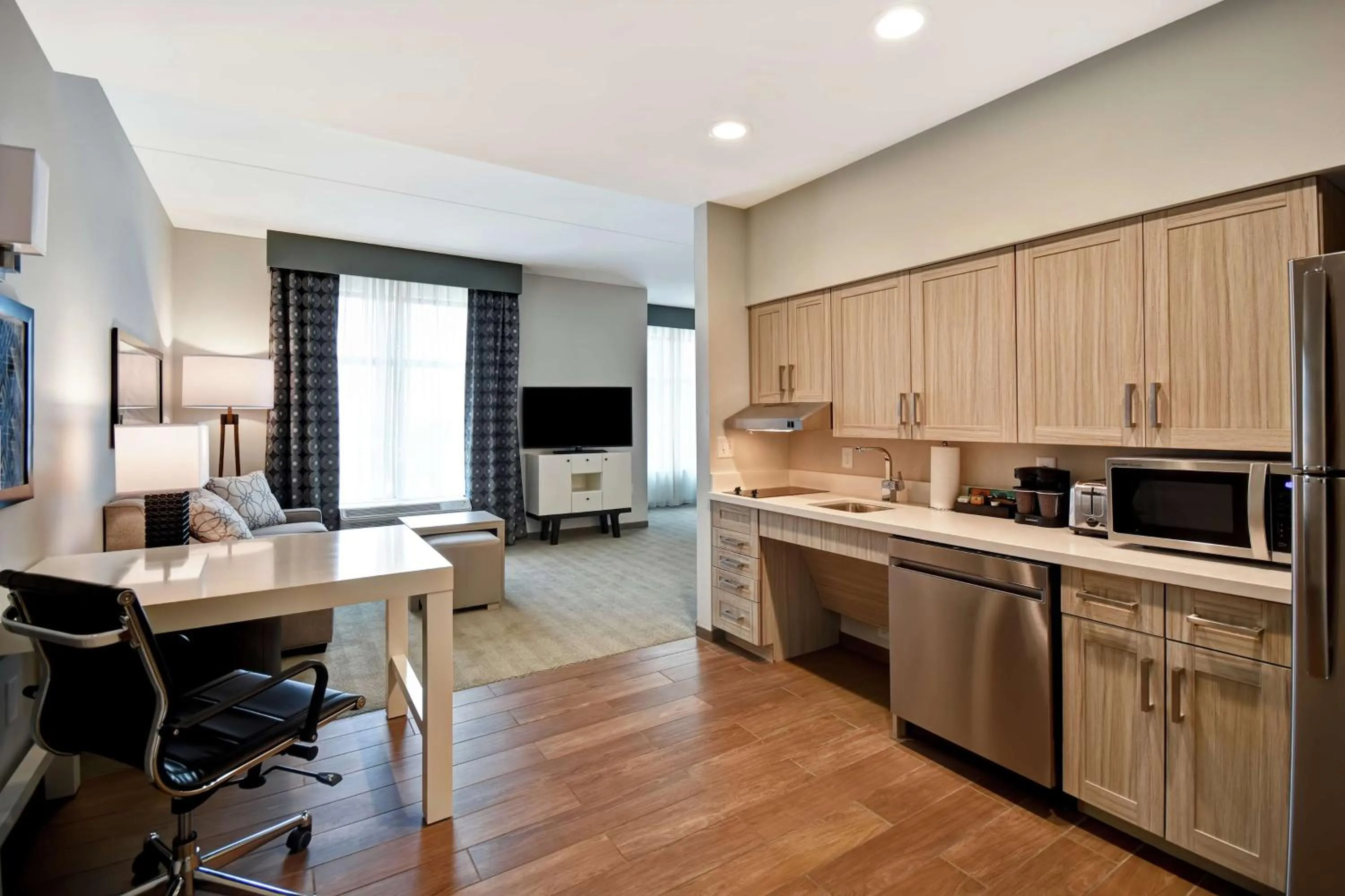 Kitchen or kitchenette in Homewood Suites By Hilton Greenville Downtown