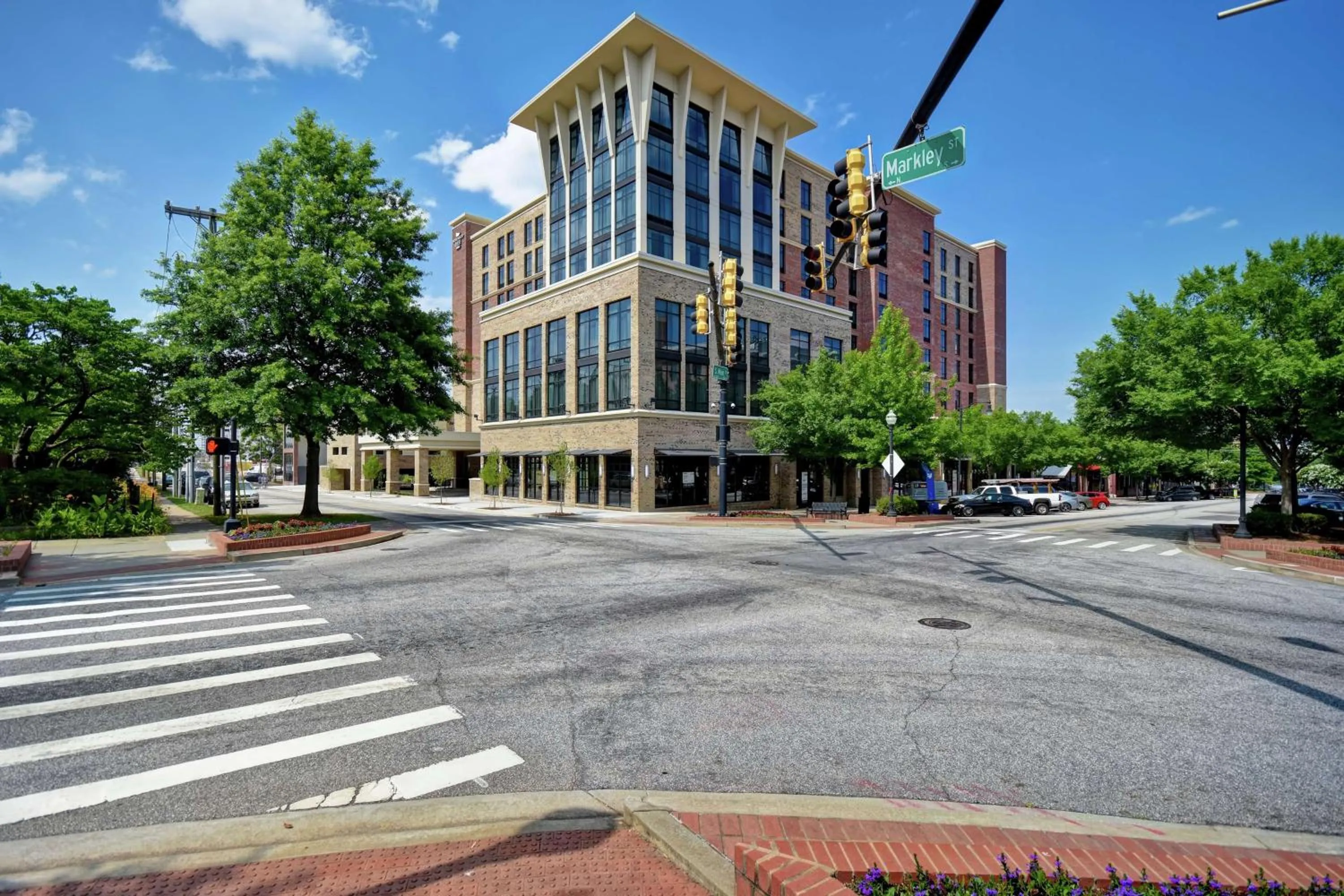 Property building in Homewood Suites By Hilton Greenville Downtown