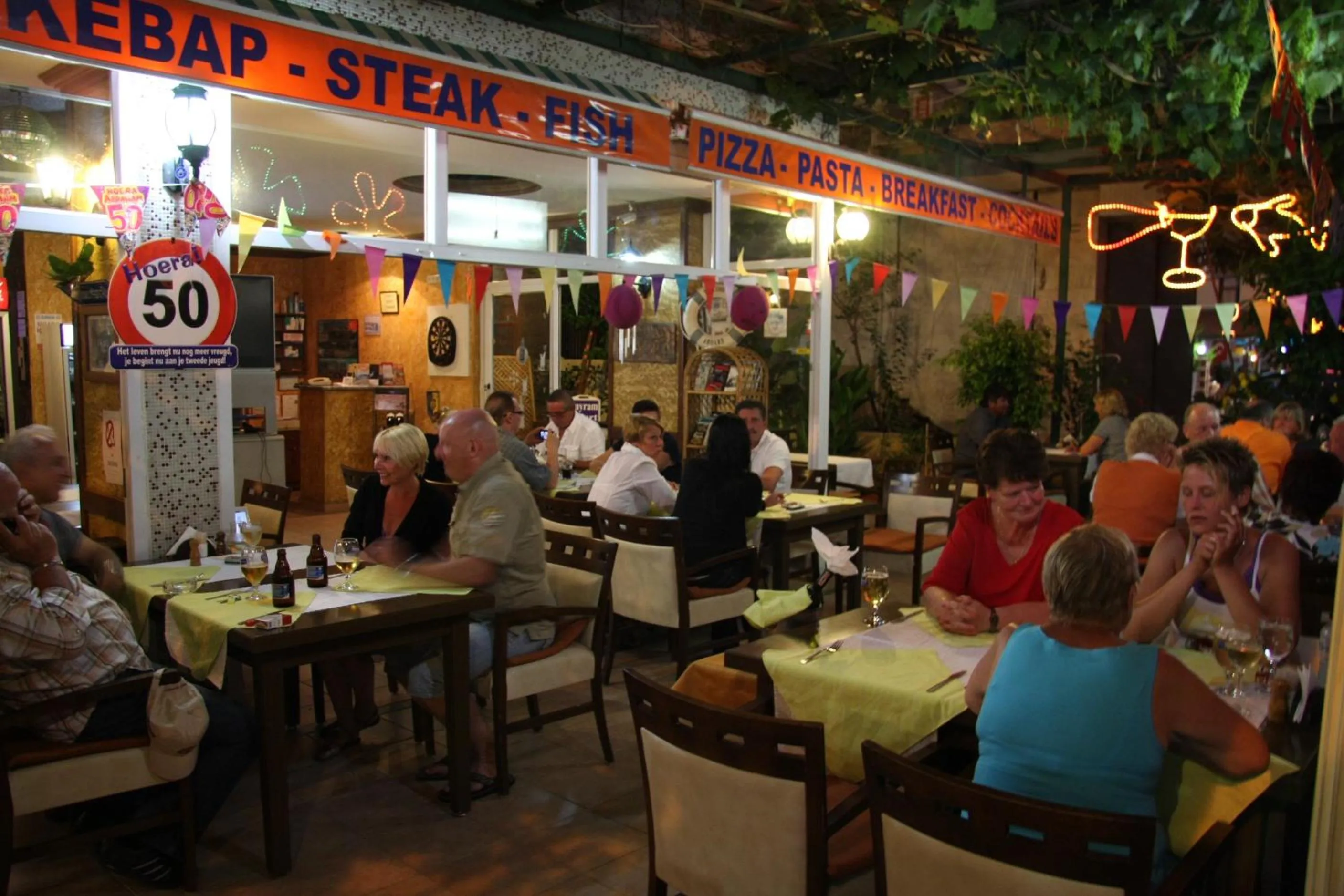 Patio in Bayram Apart Hotel