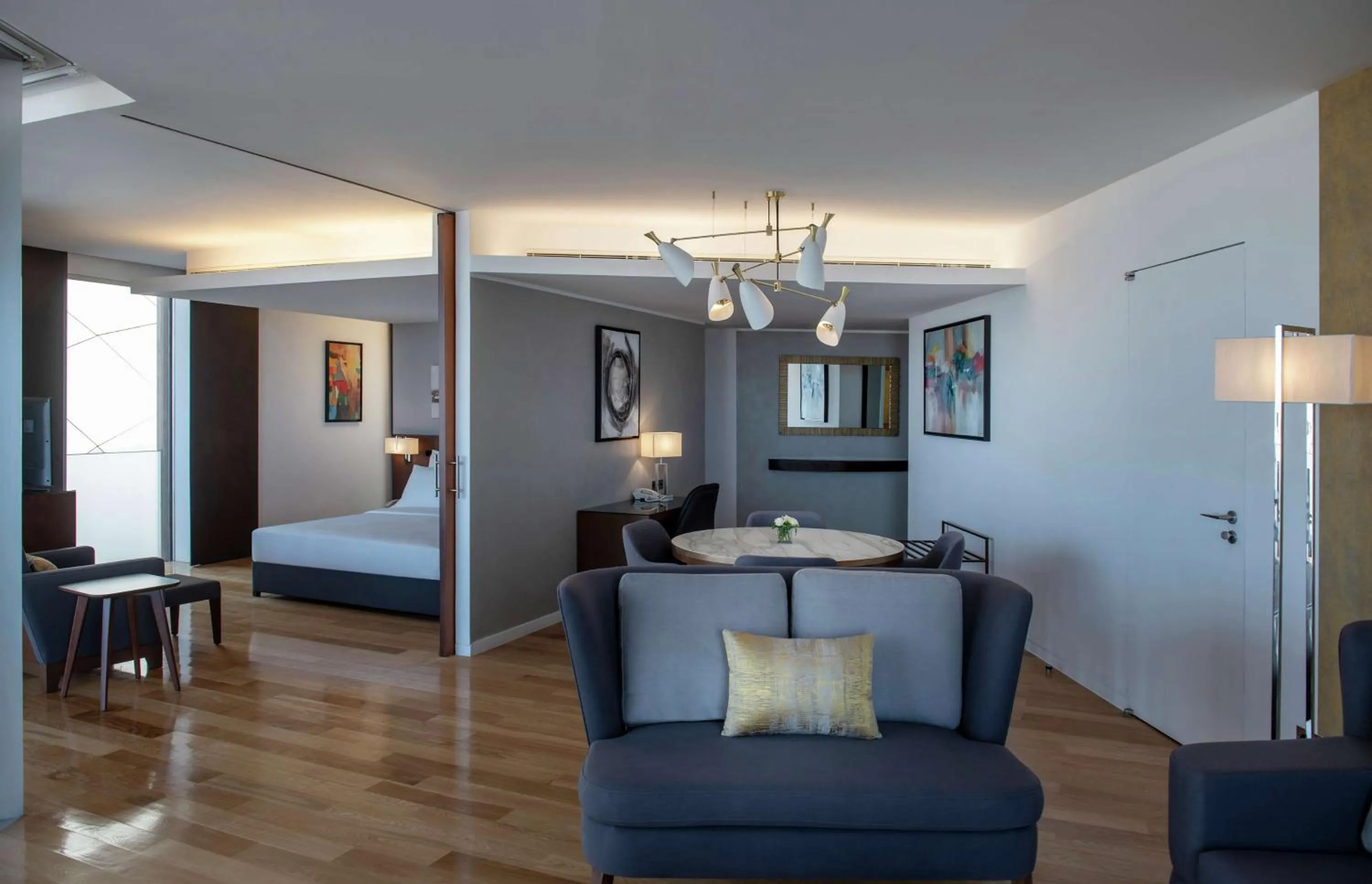 Living room in Hilton Beirut Downtown