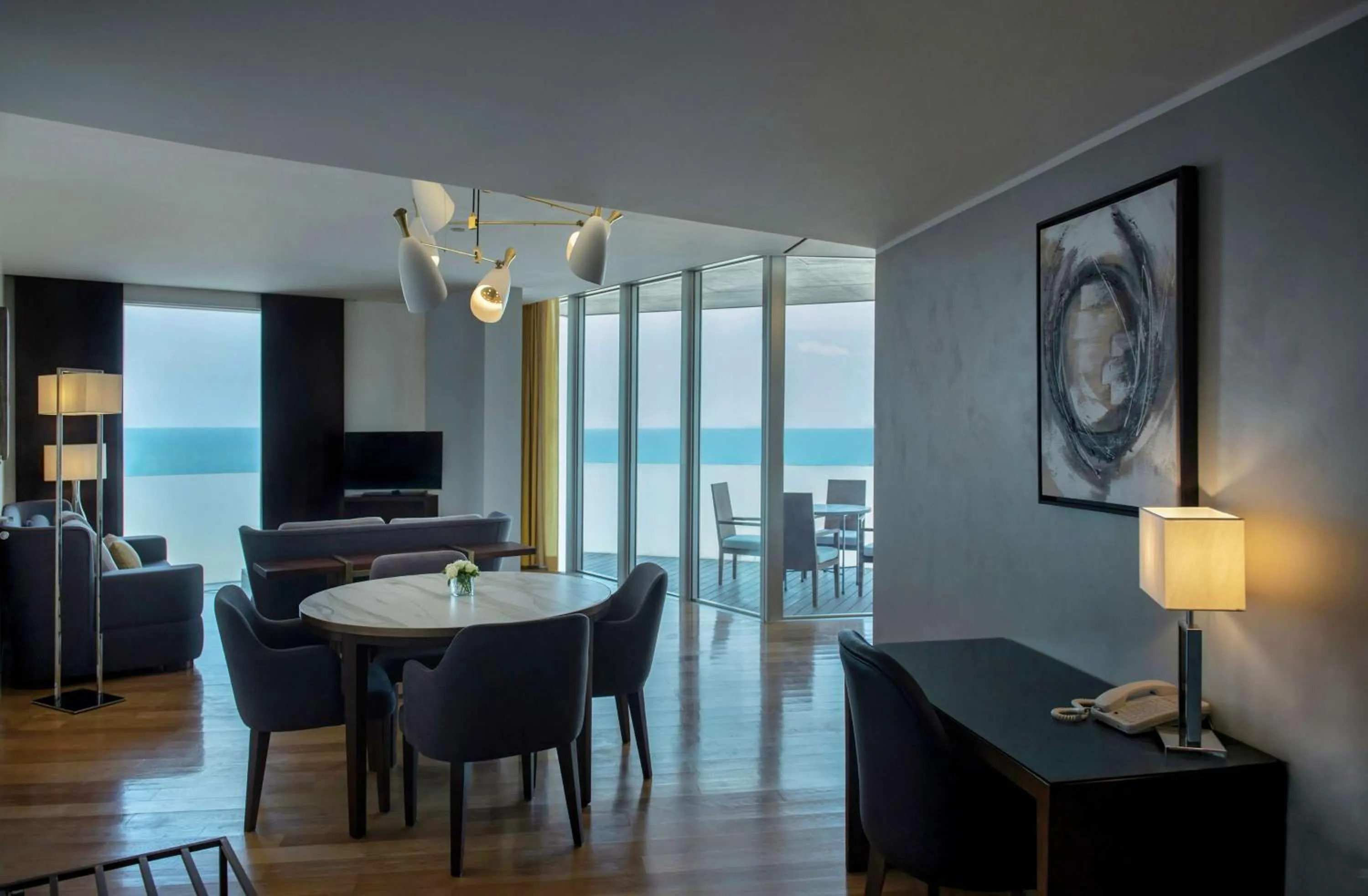 Living room in Hilton Beirut Downtown