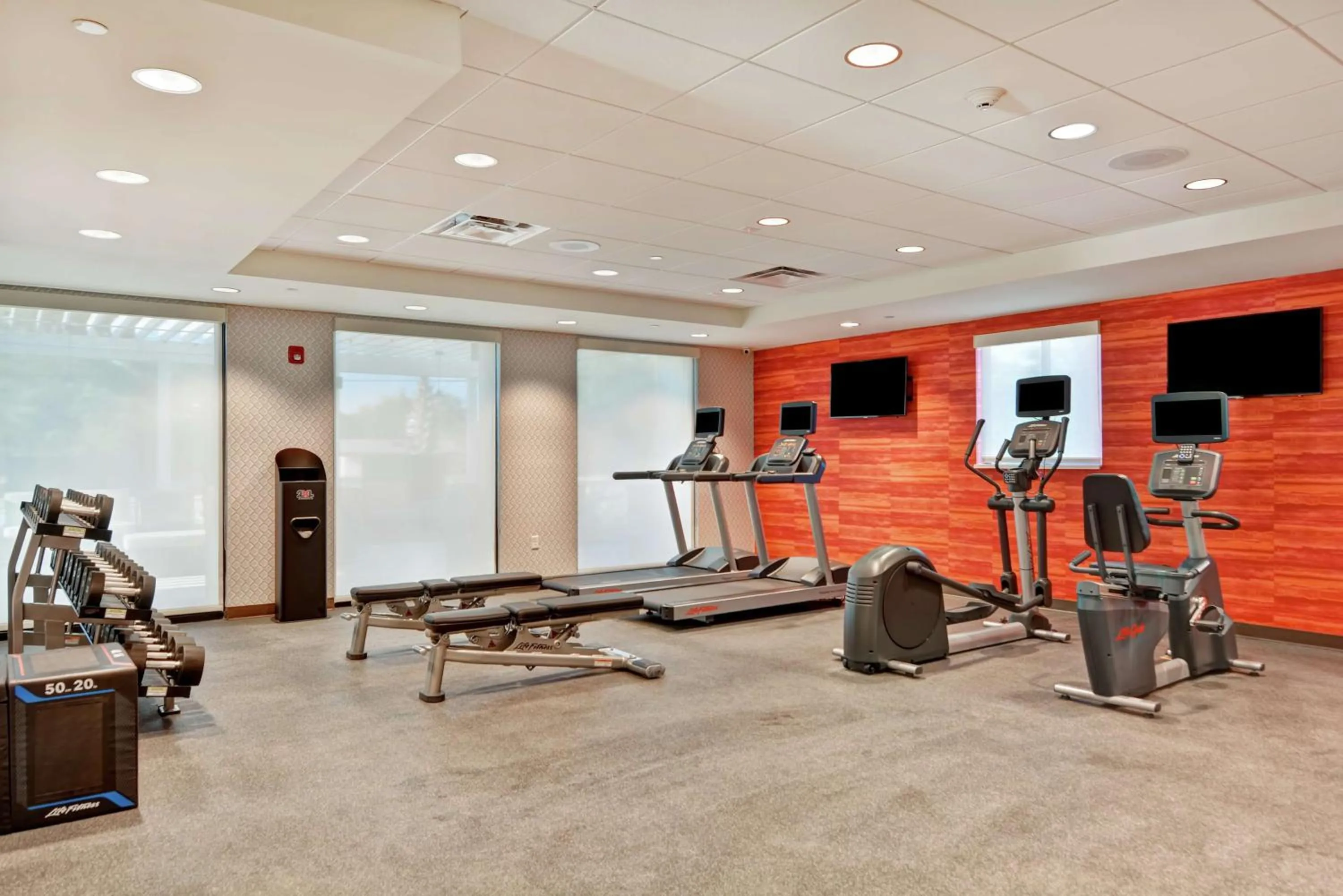 Fitness centre/facilities in Home2 Suites By Hilton Beaufort