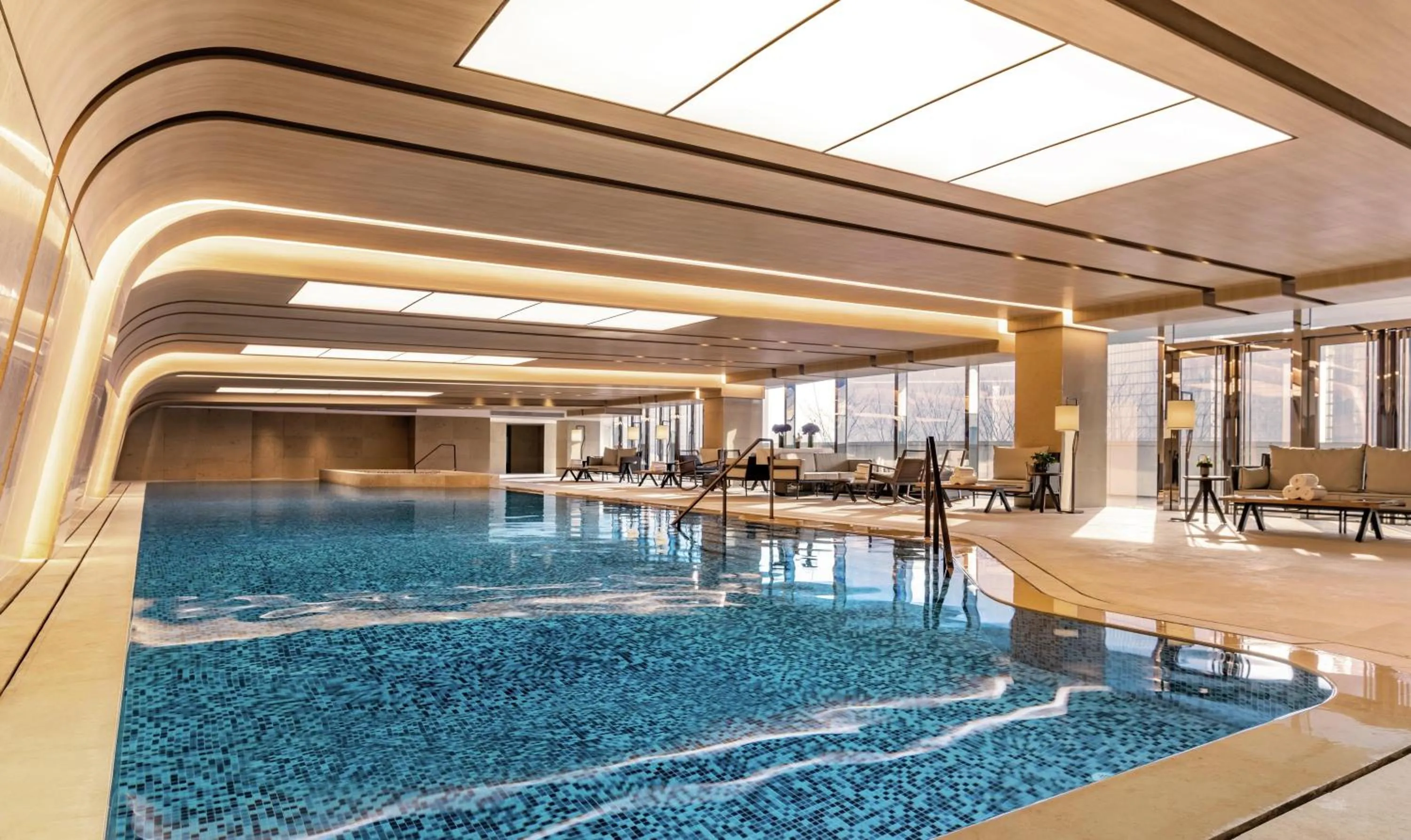 Pool view in Conrad Hangzhou