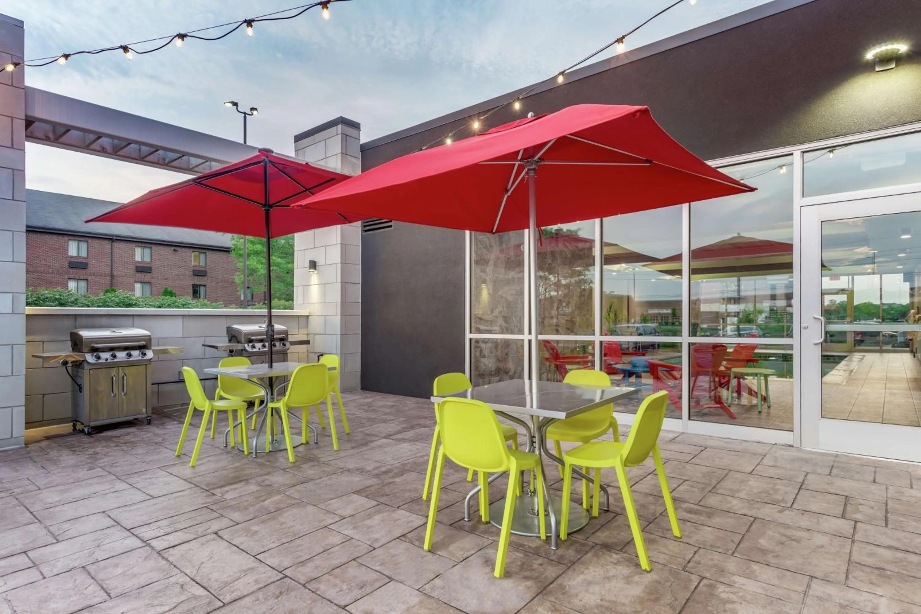 Patio in Home 2 Suites By Hilton Indianapolis Northwest