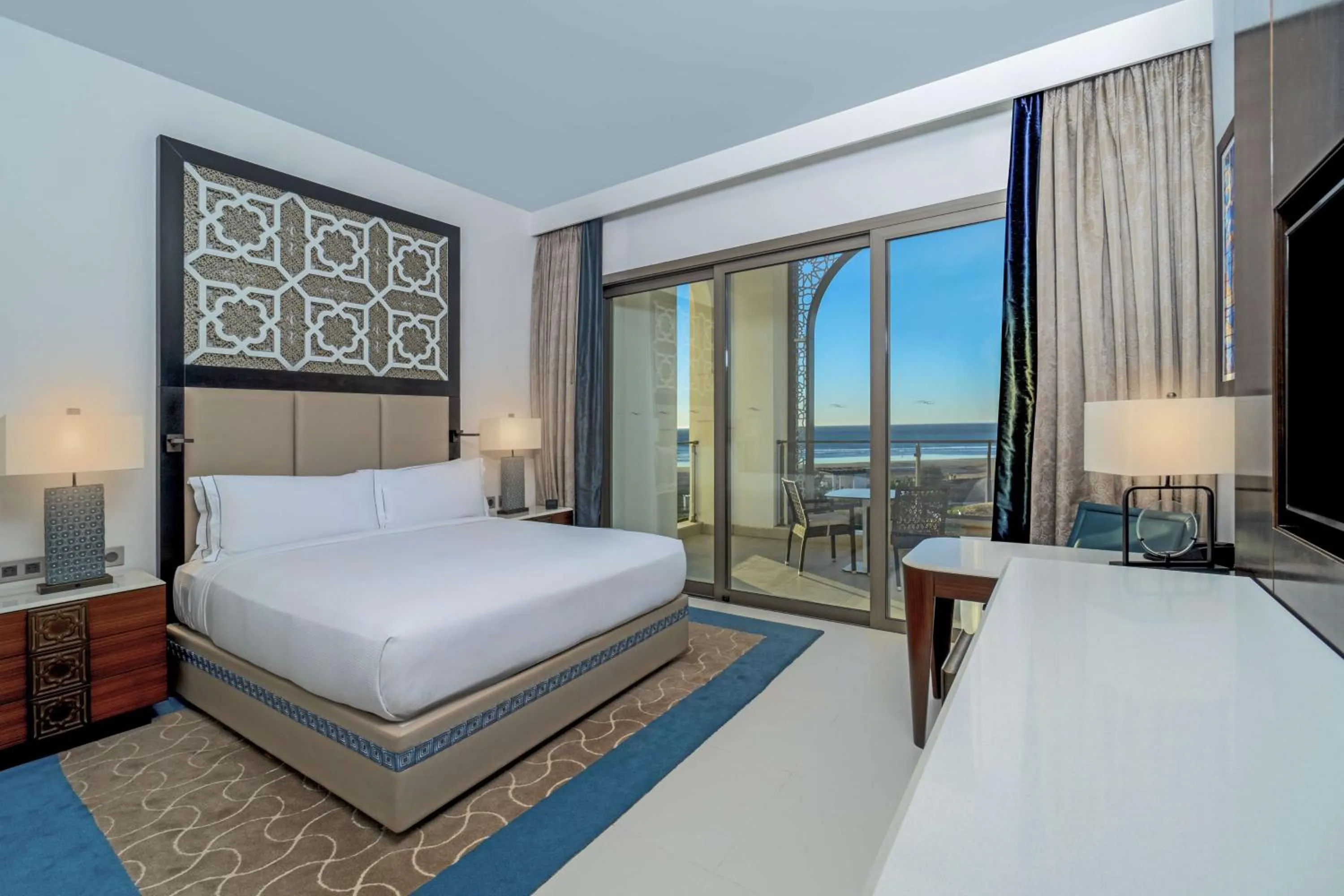 Bed in Hilton Tangier Al Houara Resort & Spa
