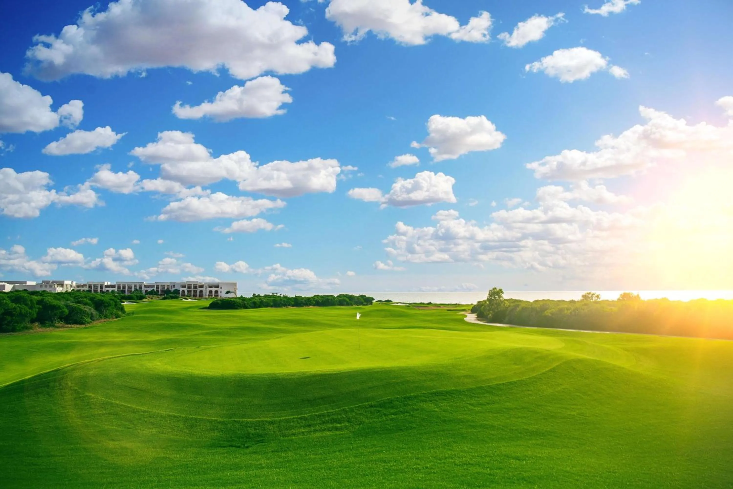 Golfcourse in Hilton Tangier Al Houara Resort & Spa