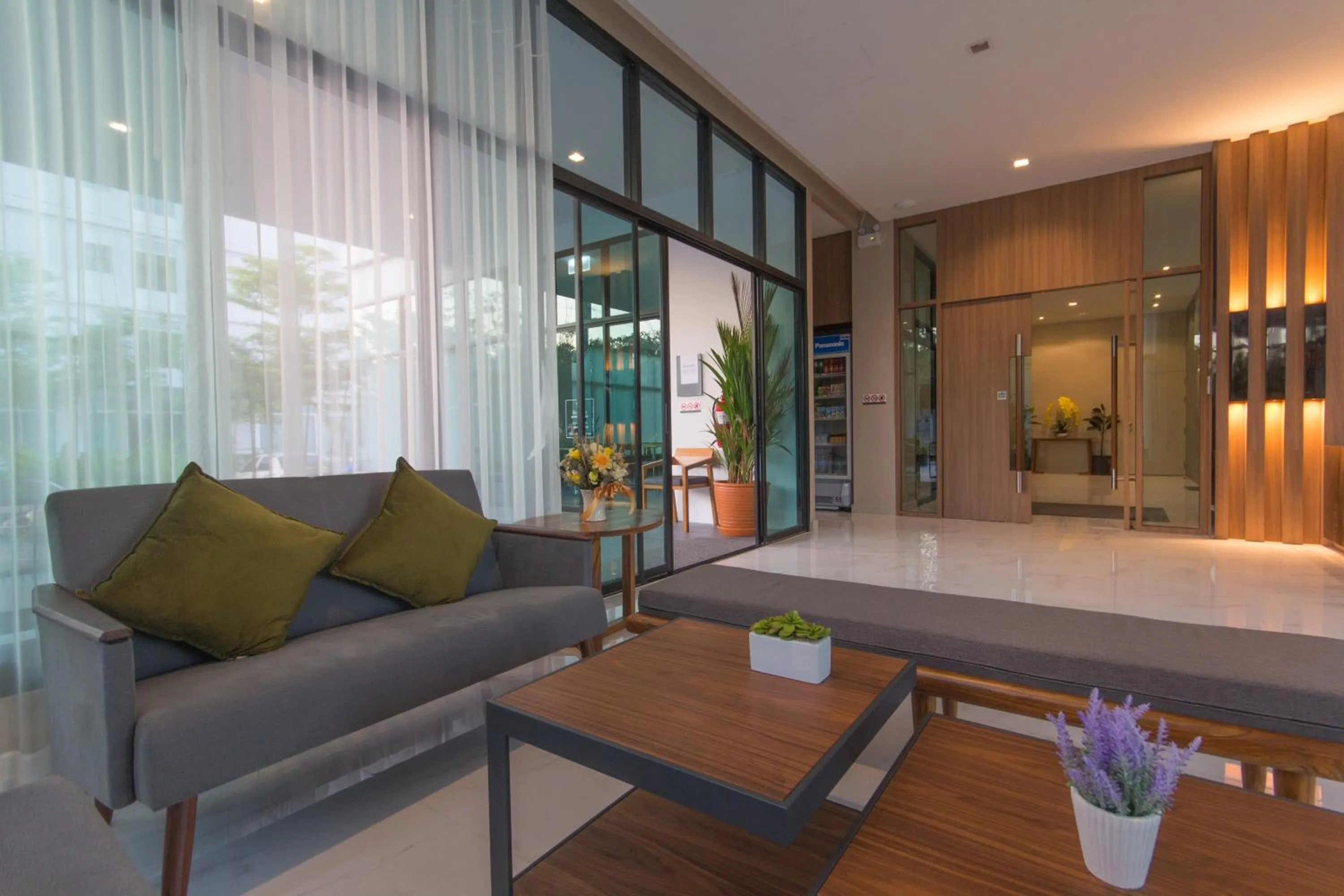 Lobby or reception in Donchan Grand Hotel